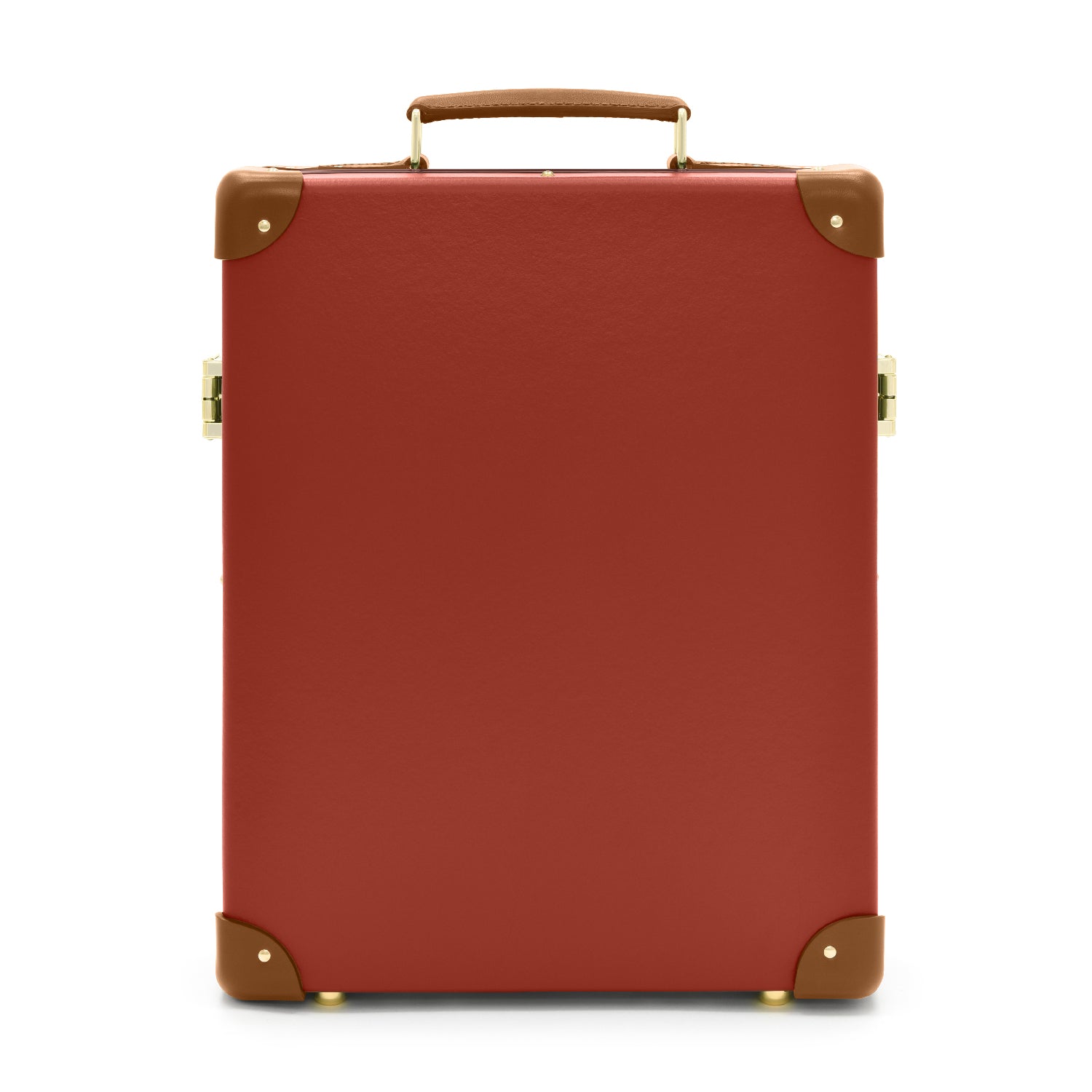 Centenary · 12-Slot Watch Case | Red/Caramel - GLOBE-TROTTER