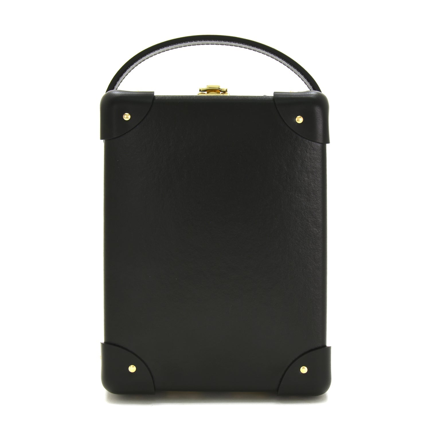 Centenary · 3-Slot Watch Case | Black/Black/Gold - GLOBE-TROTTER