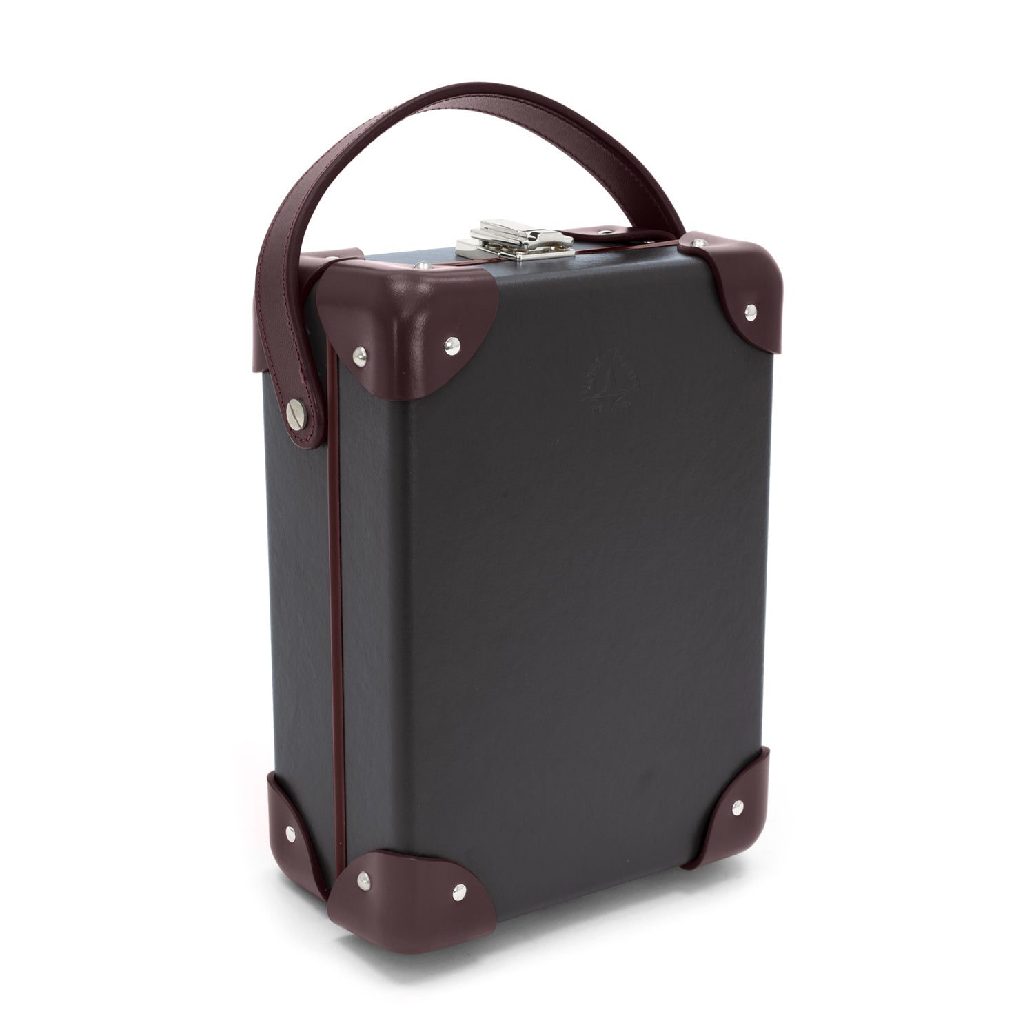 Centenary · 3-Slot Watch Case | Brown/Burgundy - GLOBE-TROTTER