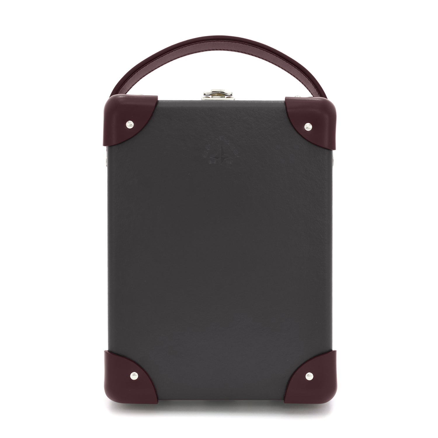 Centenary · 3-Slot Watch Case | Brown/Burgundy - GLOBE-TROTTER