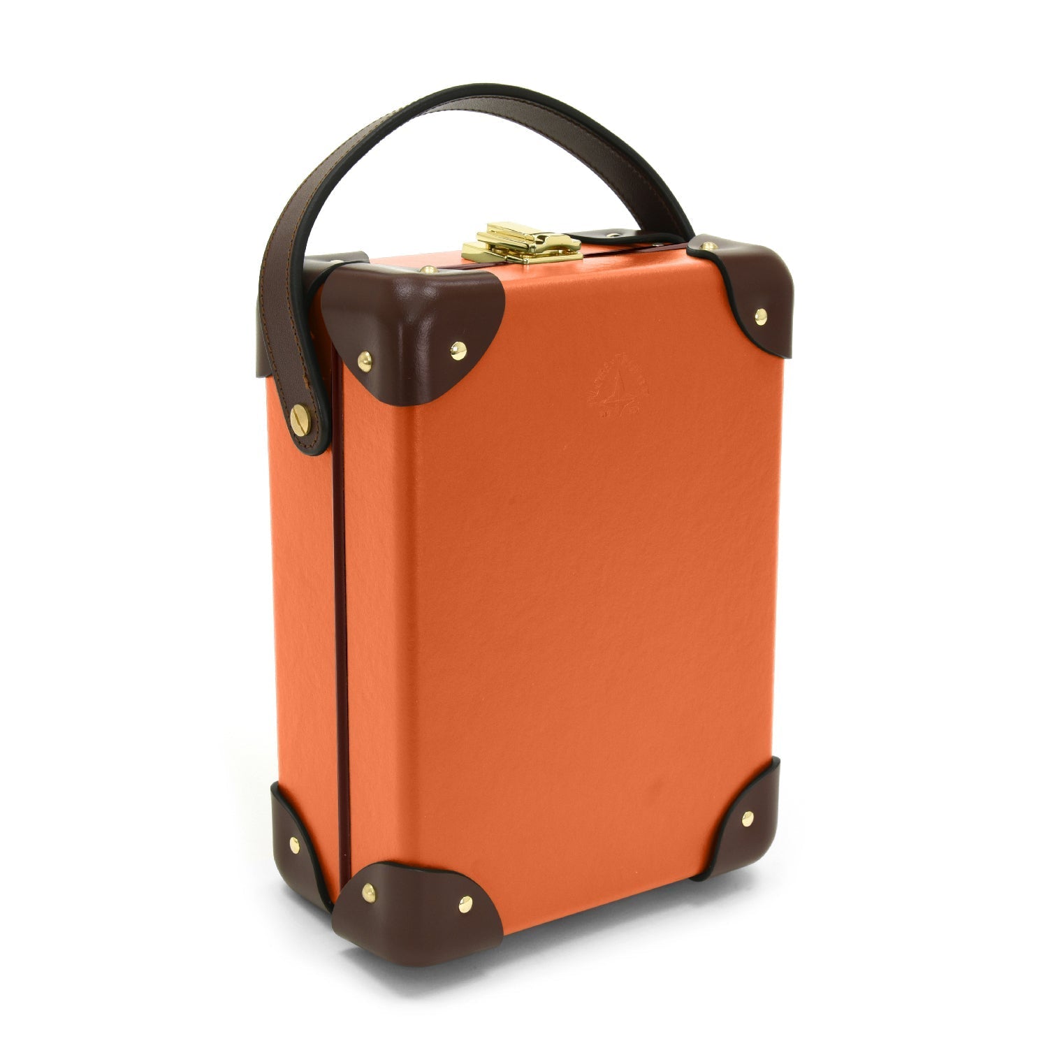 Centenary · 3-Slot Watch Case | Marmalade/Brown - GLOBE-TROTTER