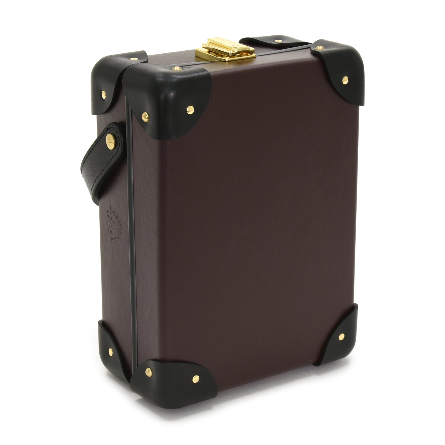 Centenary · 3-Slot Watch Case | Oxblood/Black - GLOBE-TROTTER