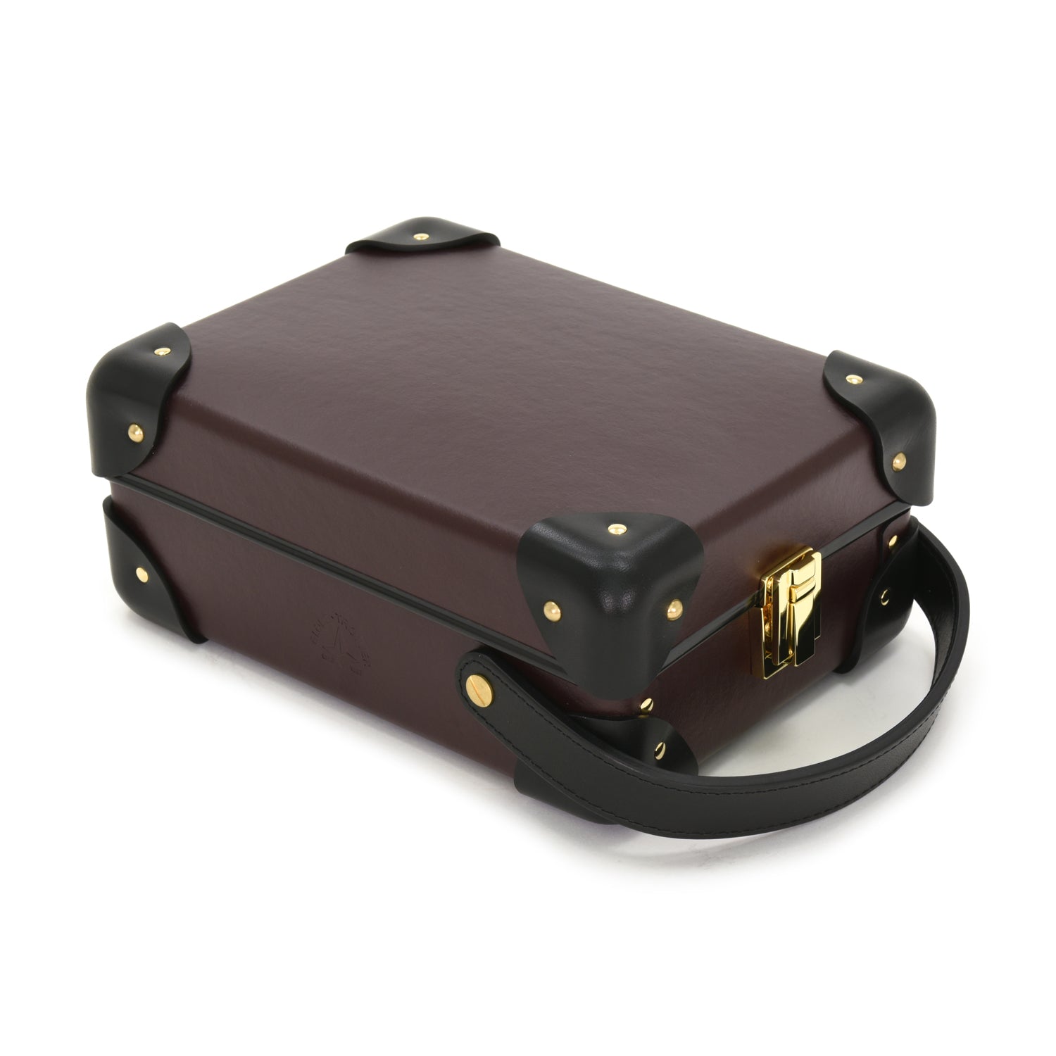 Centenary · 3-Slot Watch Case | Oxblood/Black - GLOBE-TROTTER