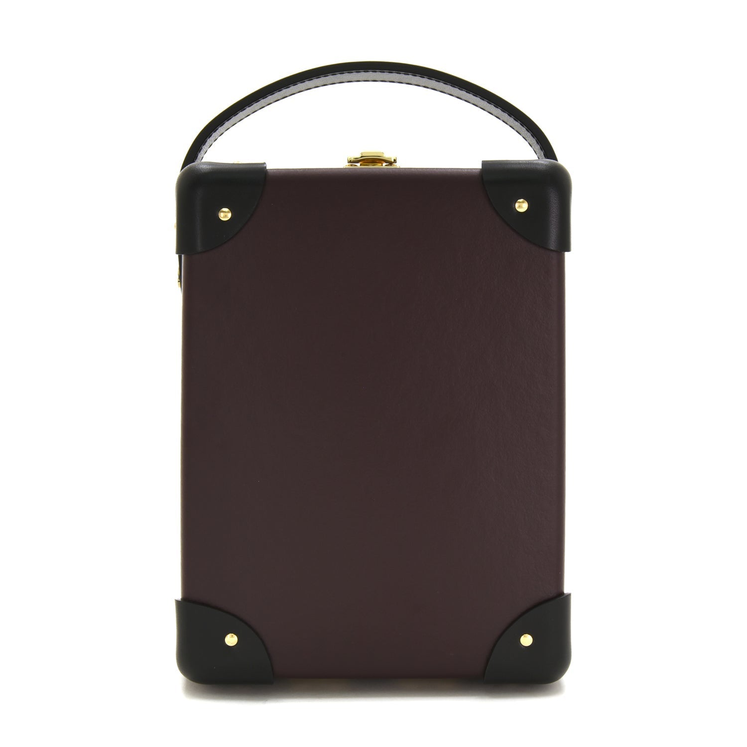 Centenary · 3-Slot Watch Case | Oxblood/Black - GLOBE-TROTTER