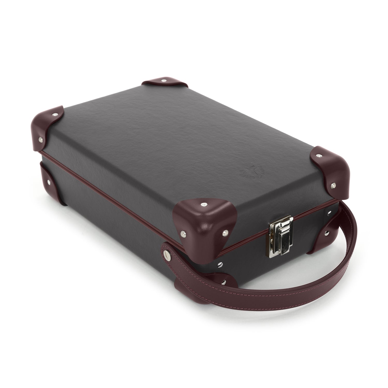 Centenary · 6-Slot Watch Case | Brown/Burgundy - GLOBE-TROTTER