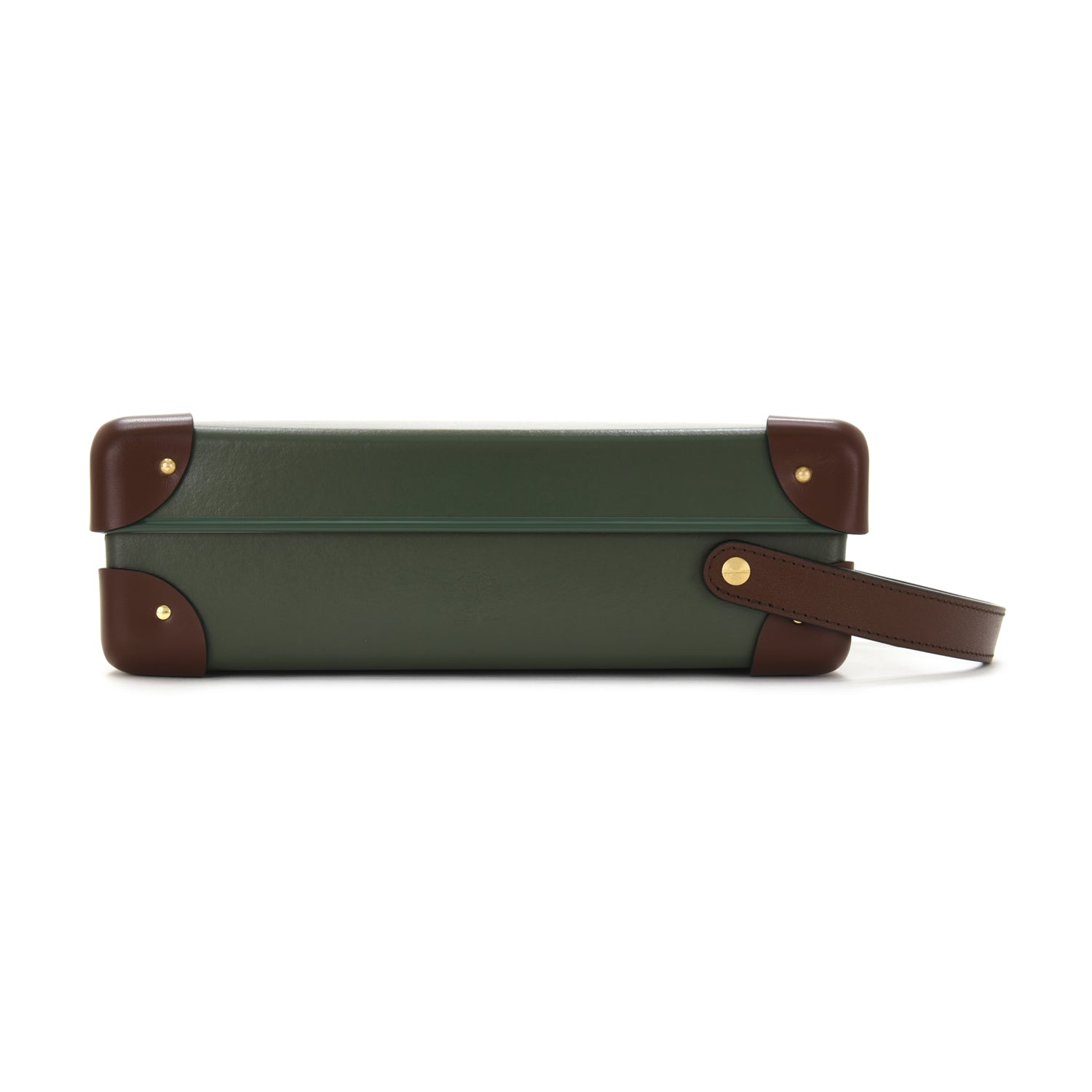 Centenary · 6-Slot Watch Case | Green/Brown - GLOBE-TROTTER