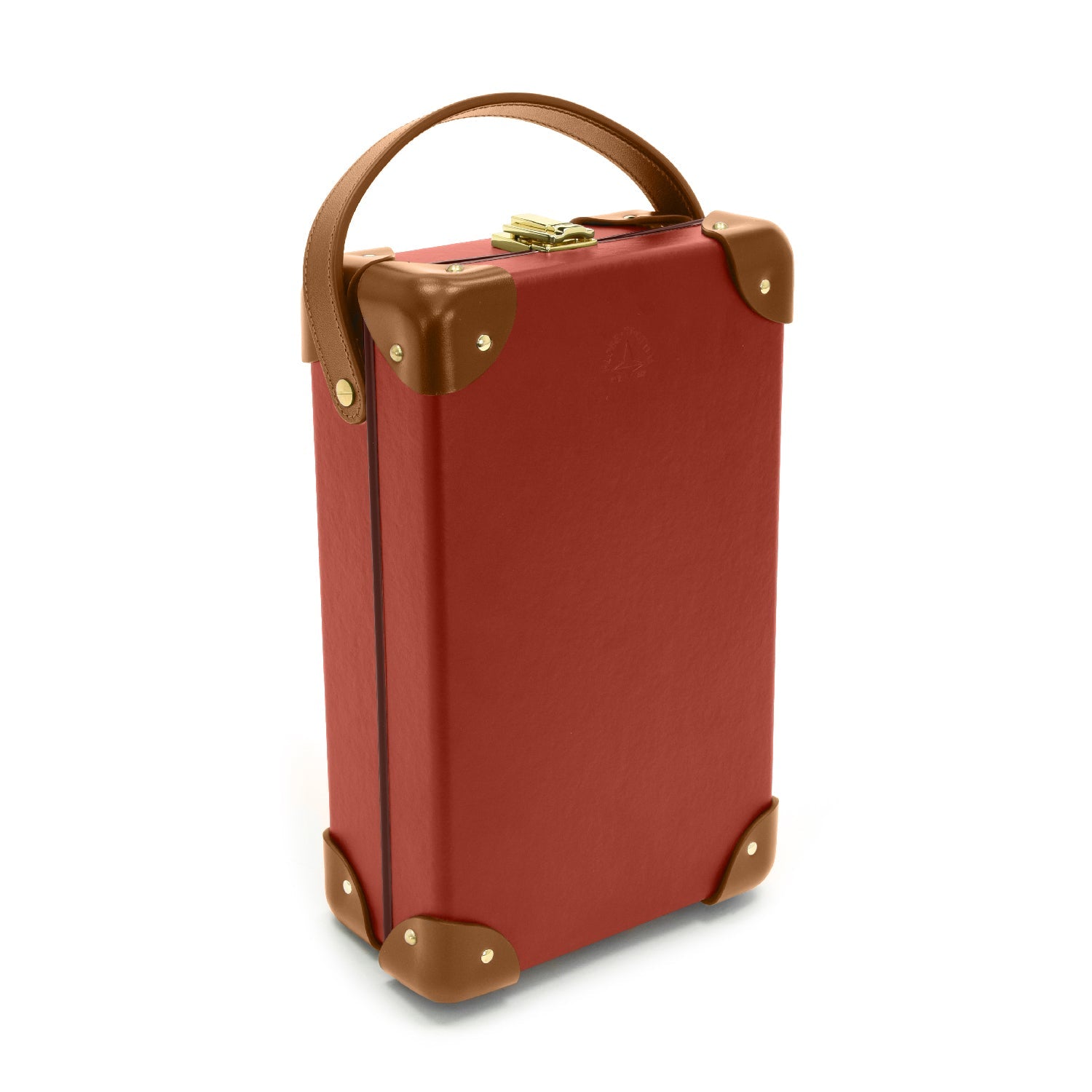 Centenary · 6-Slot Watch Case | Red/Caramel - GLOBE-TROTTER