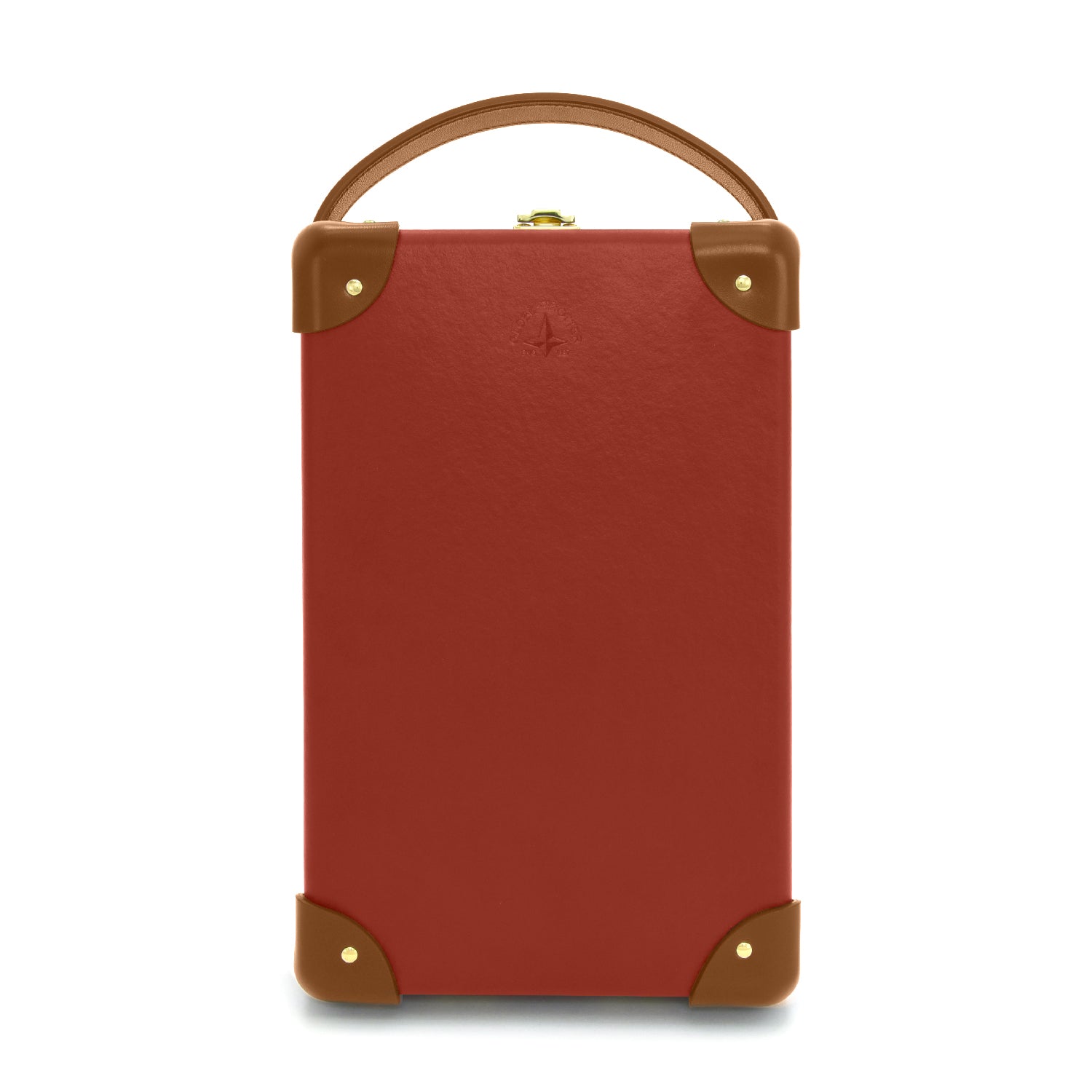 Centenary · 6-Slot Watch Case | Red/Caramel - GLOBE-TROTTER