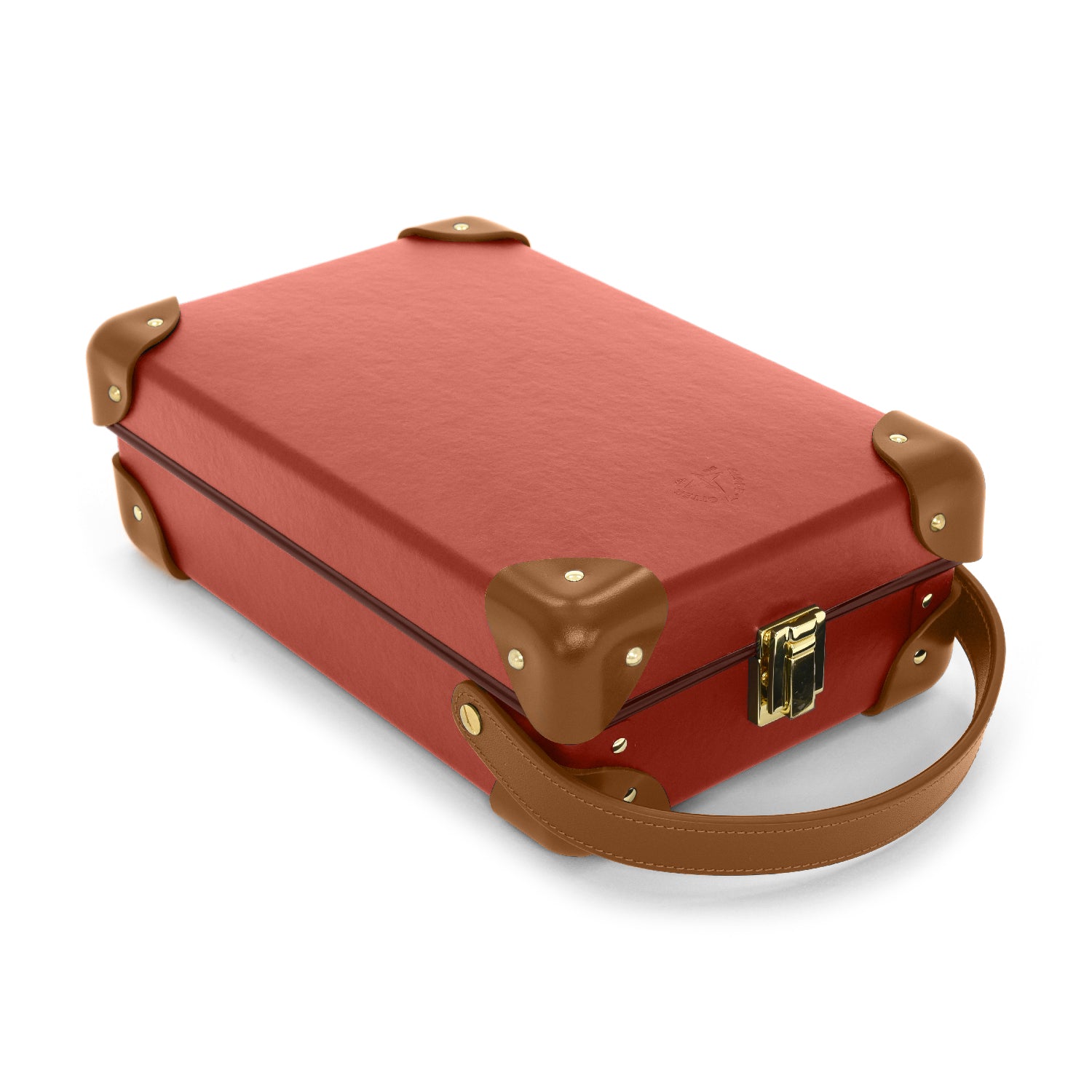 Centenary · 6-Slot Watch Case | Red/Caramel - GLOBE-TROTTER