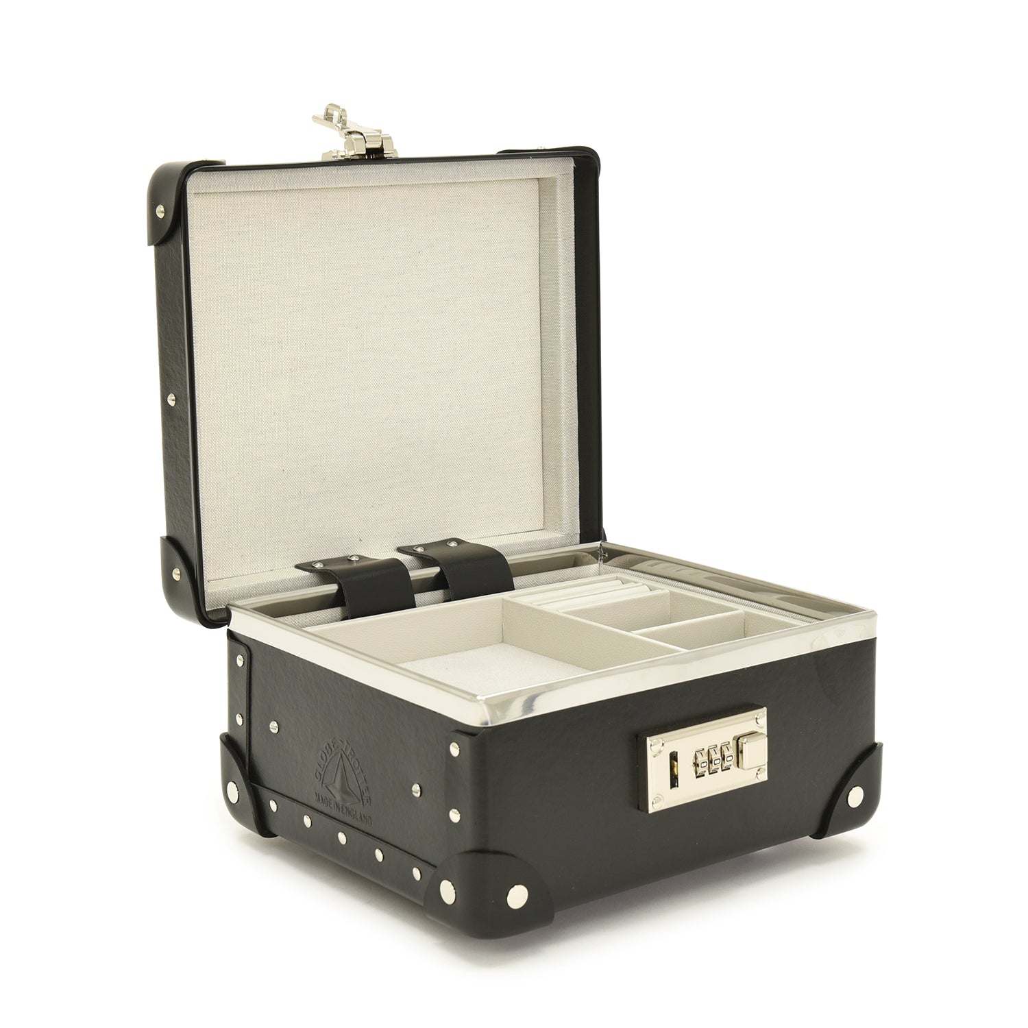 Centenary · Jewellery Case | Black/Black - GLOBE-TROTTER