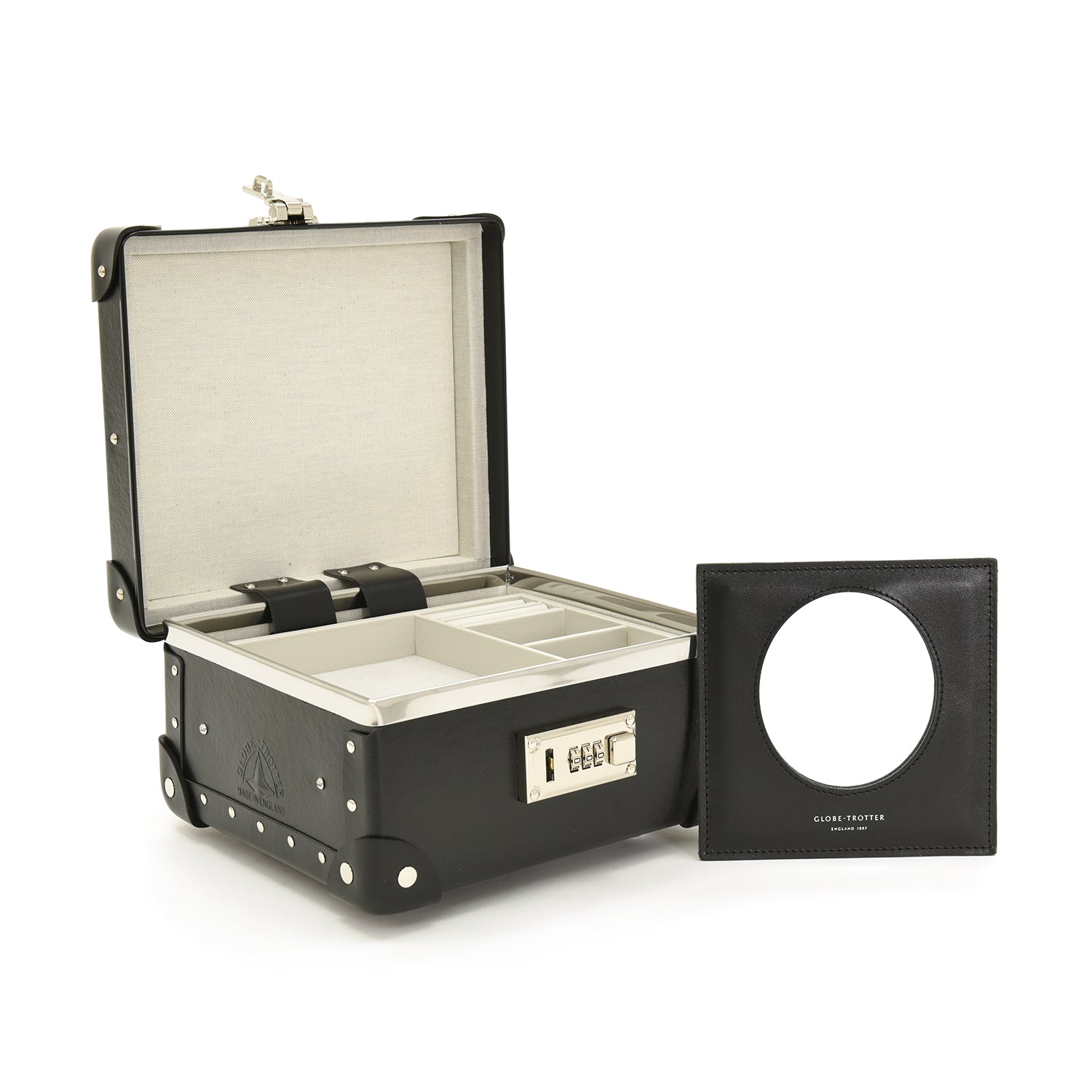 Centenary · Jewellery Case | Black/Black - GLOBE-TROTTER