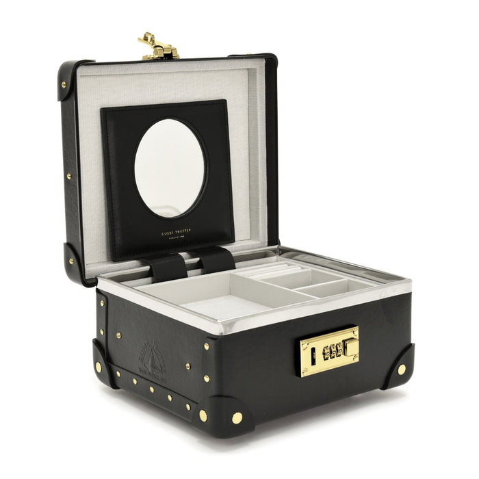 Centenary · Jewellery Case | Black/Black/Gold - GLOBE-TROTTER