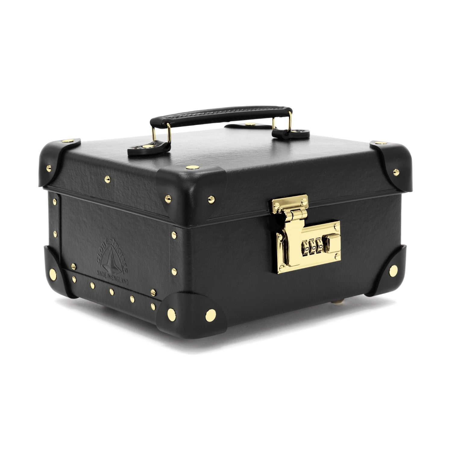 Centenary · Jewellery Case | Black/Black/Gold - GLOBE-TROTTER