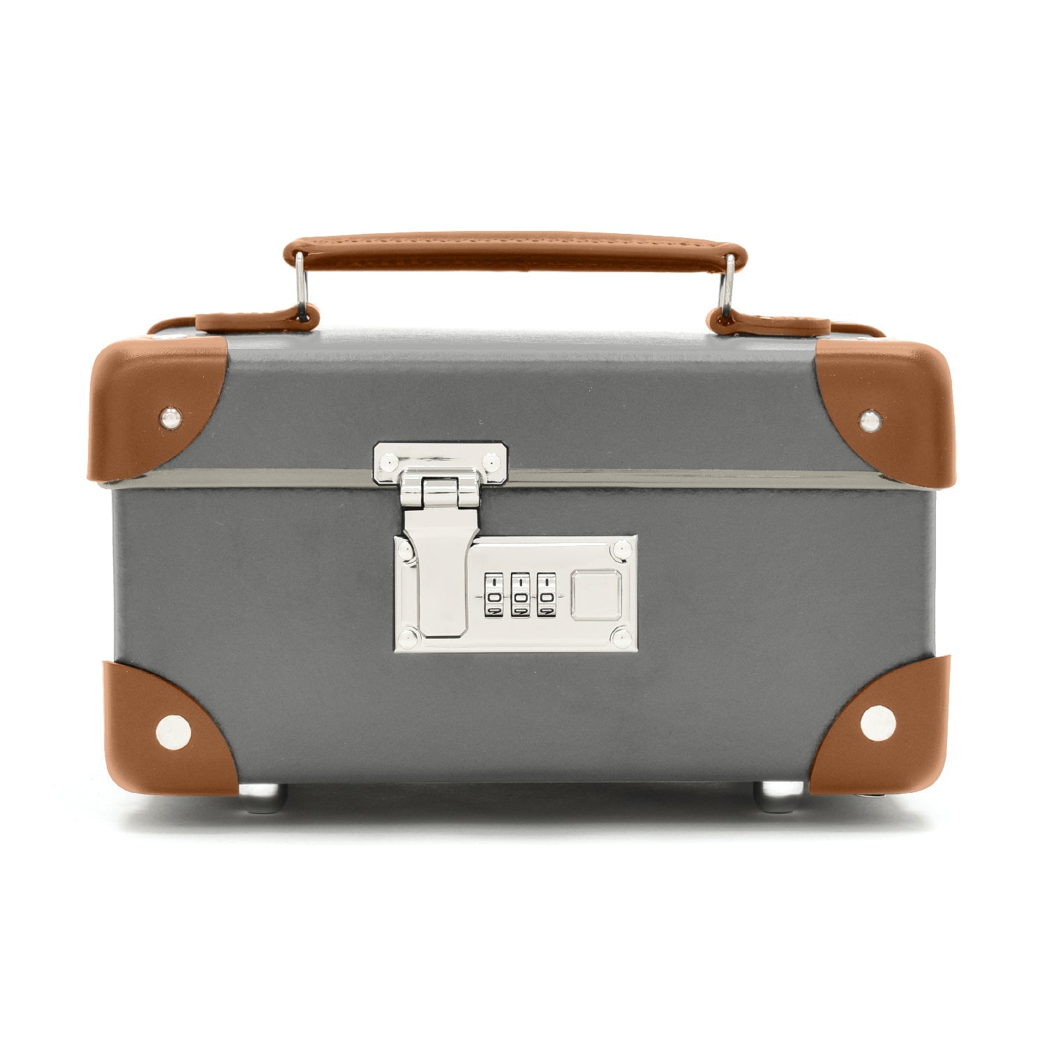 Centenary · Jewellery Case | Grey/Caramel - GLOBE-TROTTER