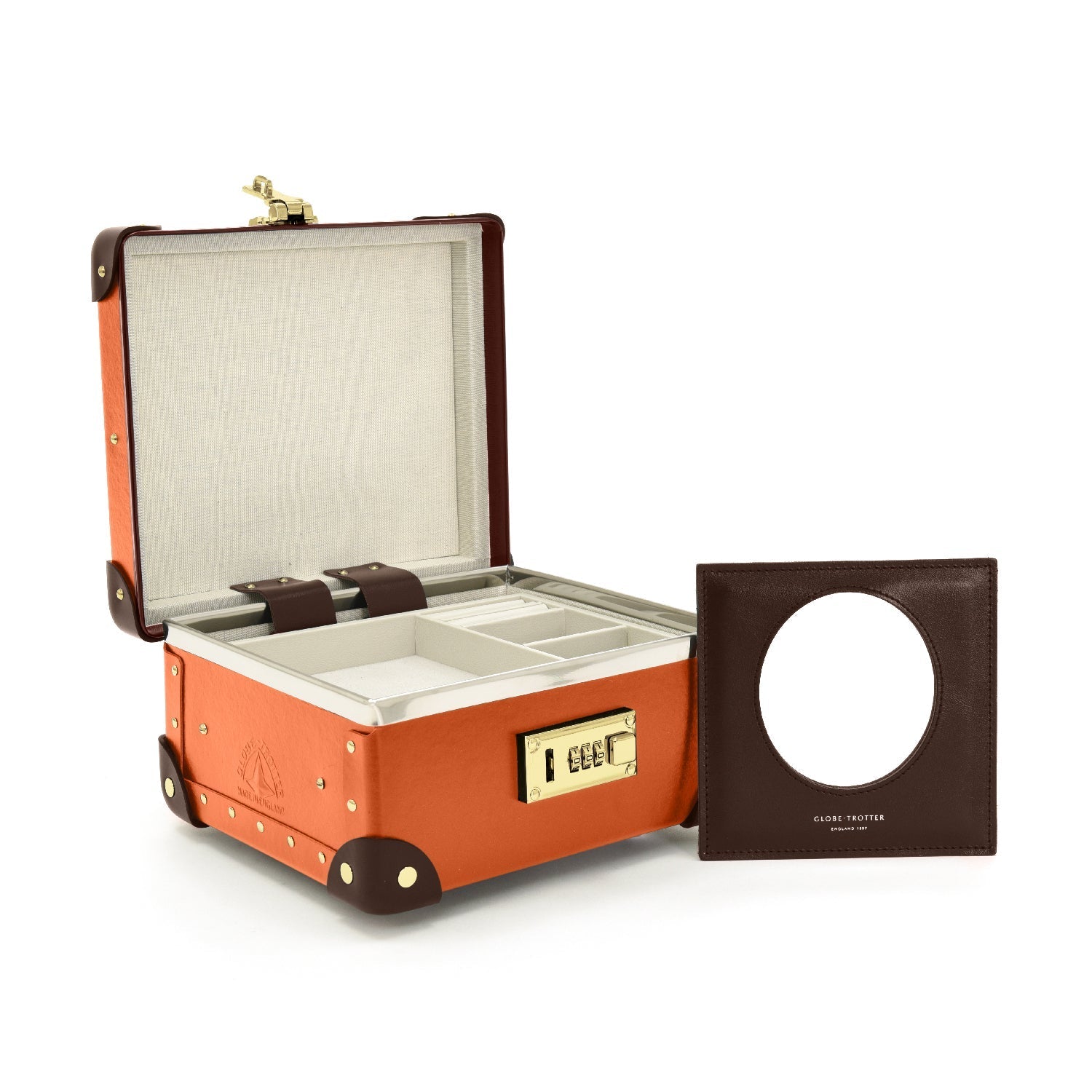 Centenary · Jewellery Case | Marmalade/Brown - GLOBE-TROTTER