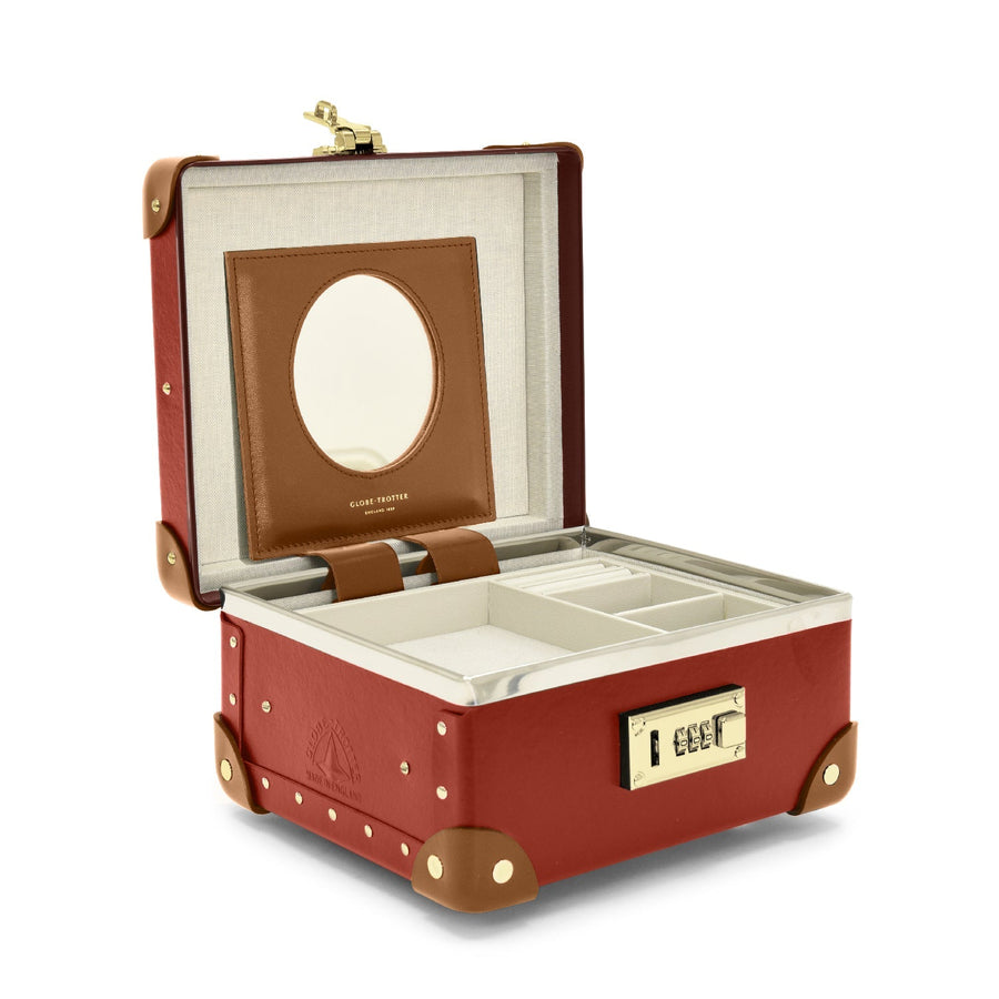 Centenary · Jewellery Case | Red/Caramel/Gold – first image