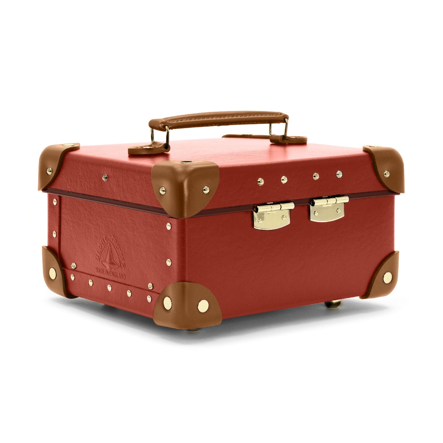 Centenary · Jewellery Case | Red/Caramel - GLOBE-TROTTER