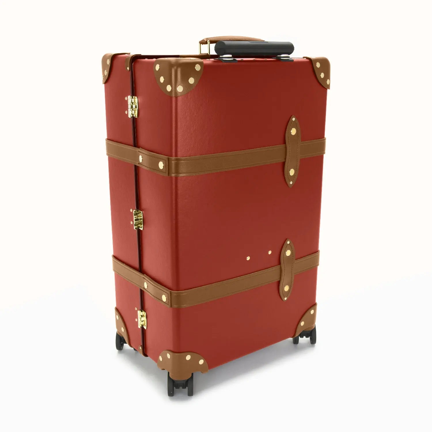 Centenary · Medium Check-In - 4 Wheels | Red/Caramel - GLOBE-TROTTER