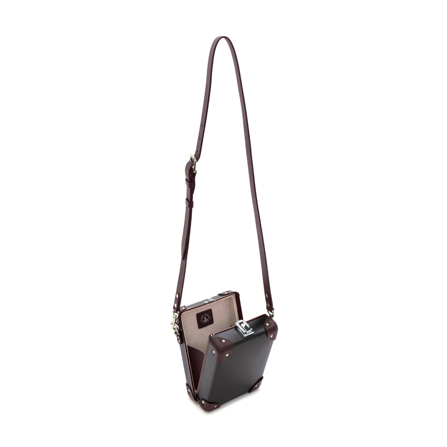 Centenary · Messenger Case | Brown/Burgundy - GLOBE-TROTTER