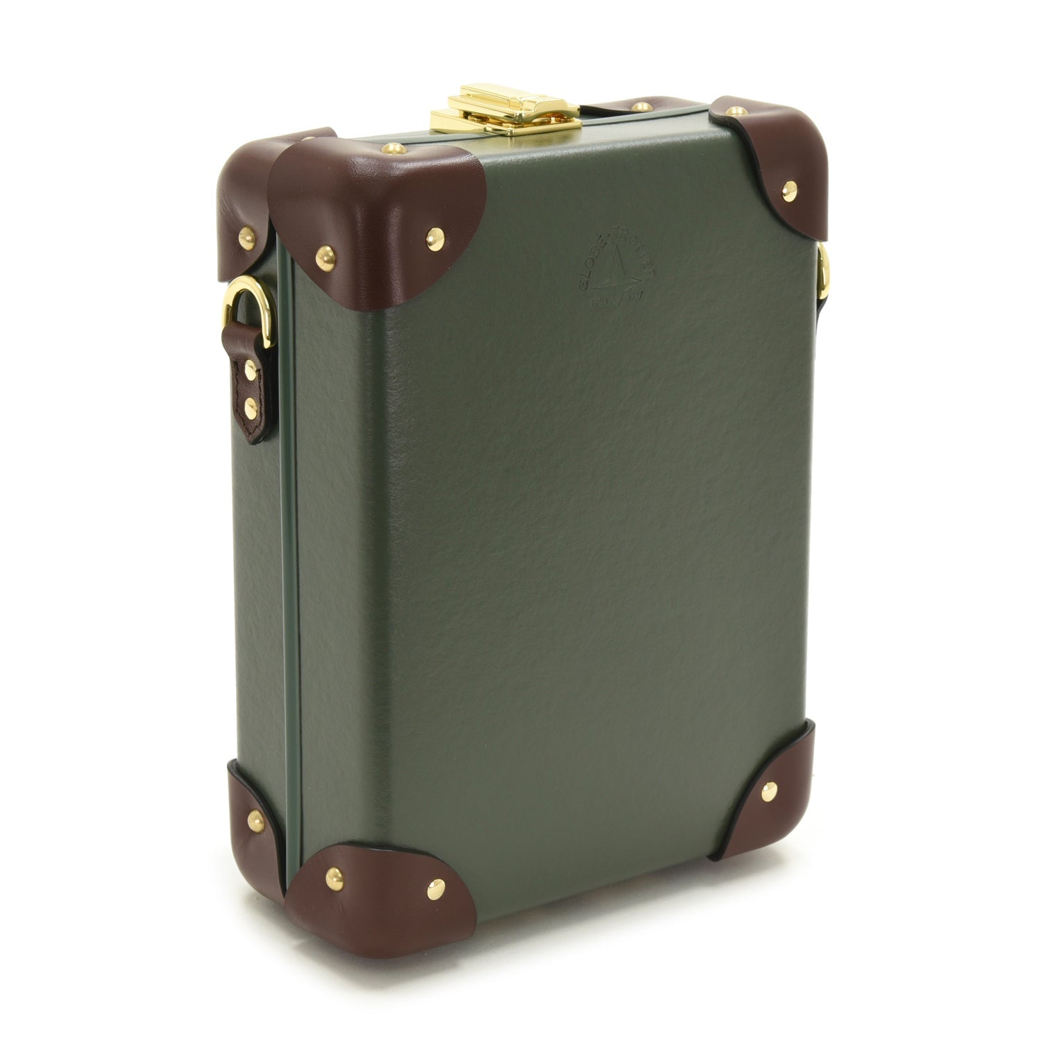 Centenary · Messenger Case | Green/Brown - GLOBE-TROTTER