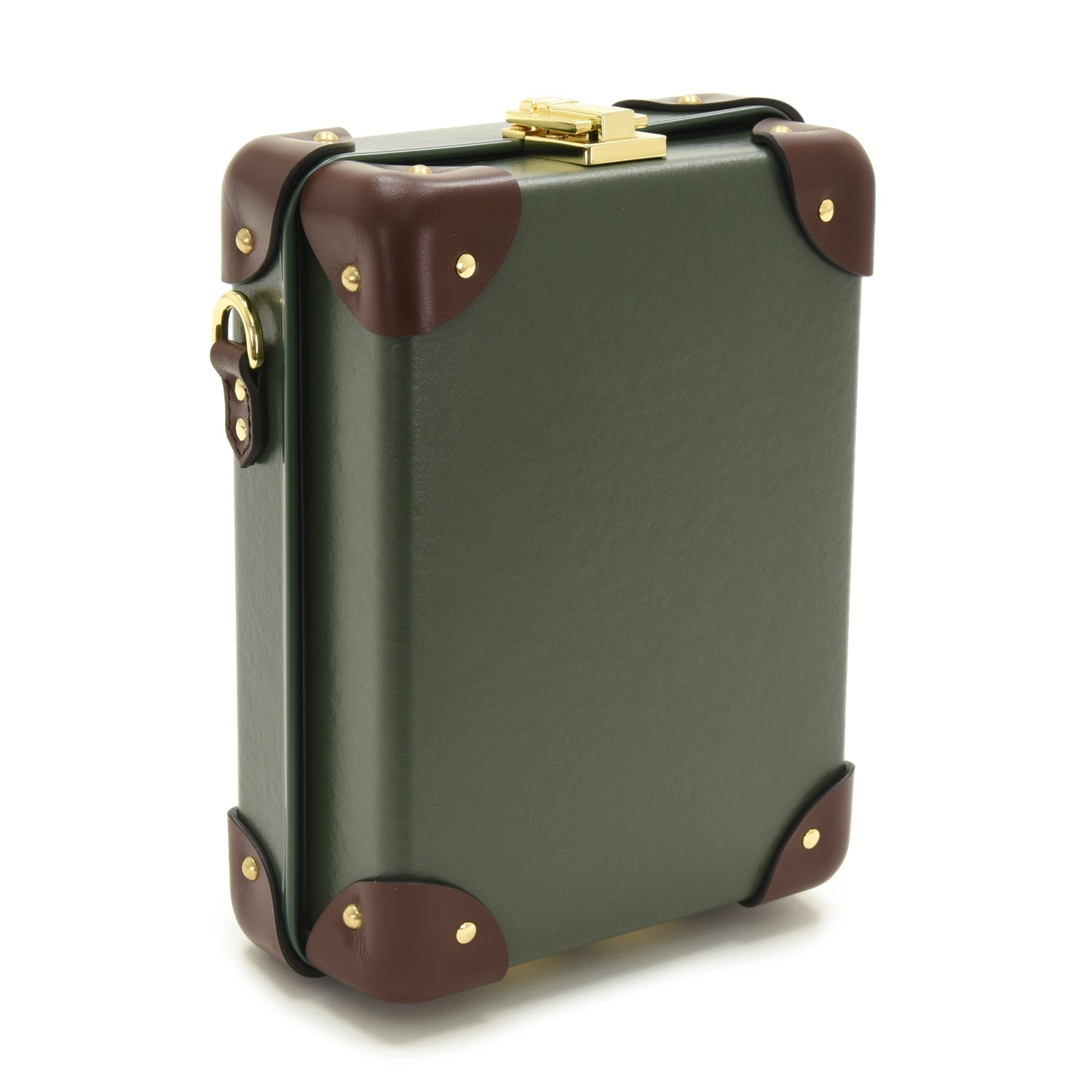 Centenary · Messenger Case | Green/Brown - GLOBE-TROTTER