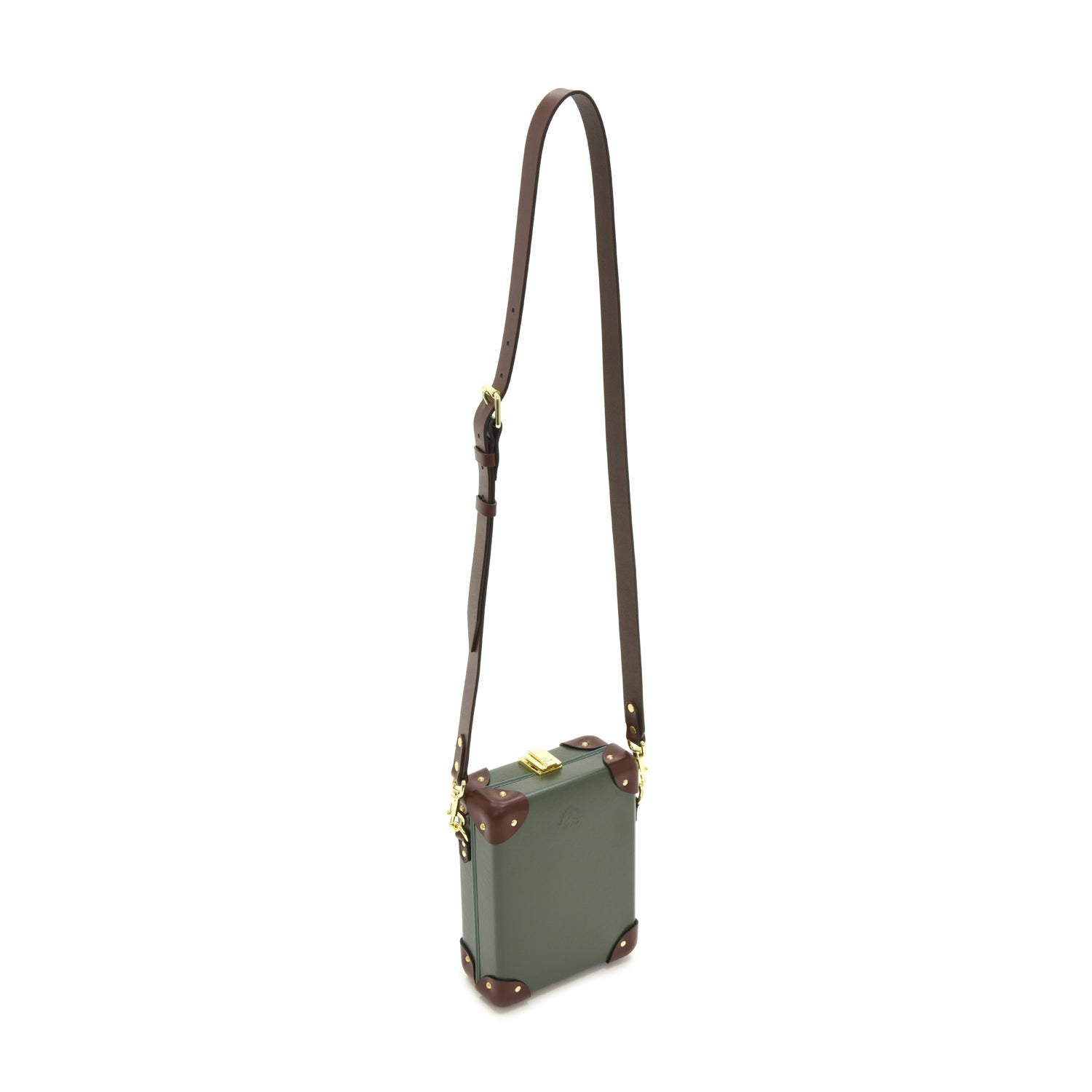 Centenary · Messenger Case | Green/Brown - GLOBE-TROTTER