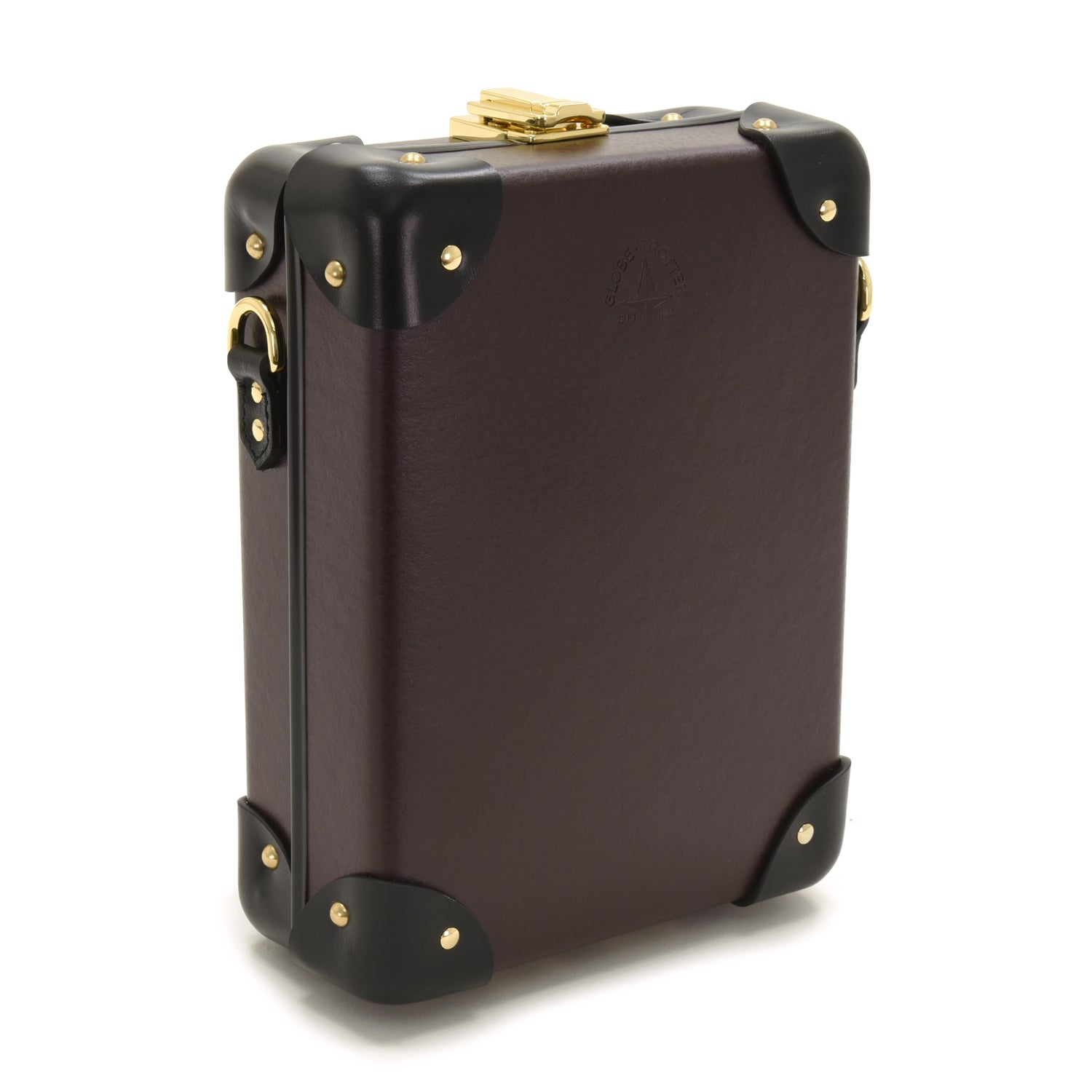 Centenary · Messenger Case | Oxblood/Black - GLOBE-TROTTER