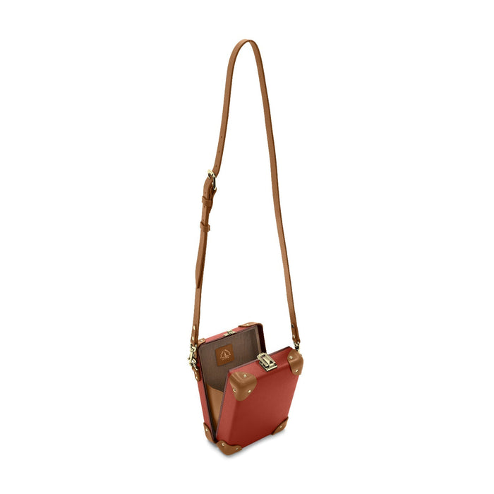 Centenary · Messenger Case | Red/Caramel - GLOBE-TROTTER