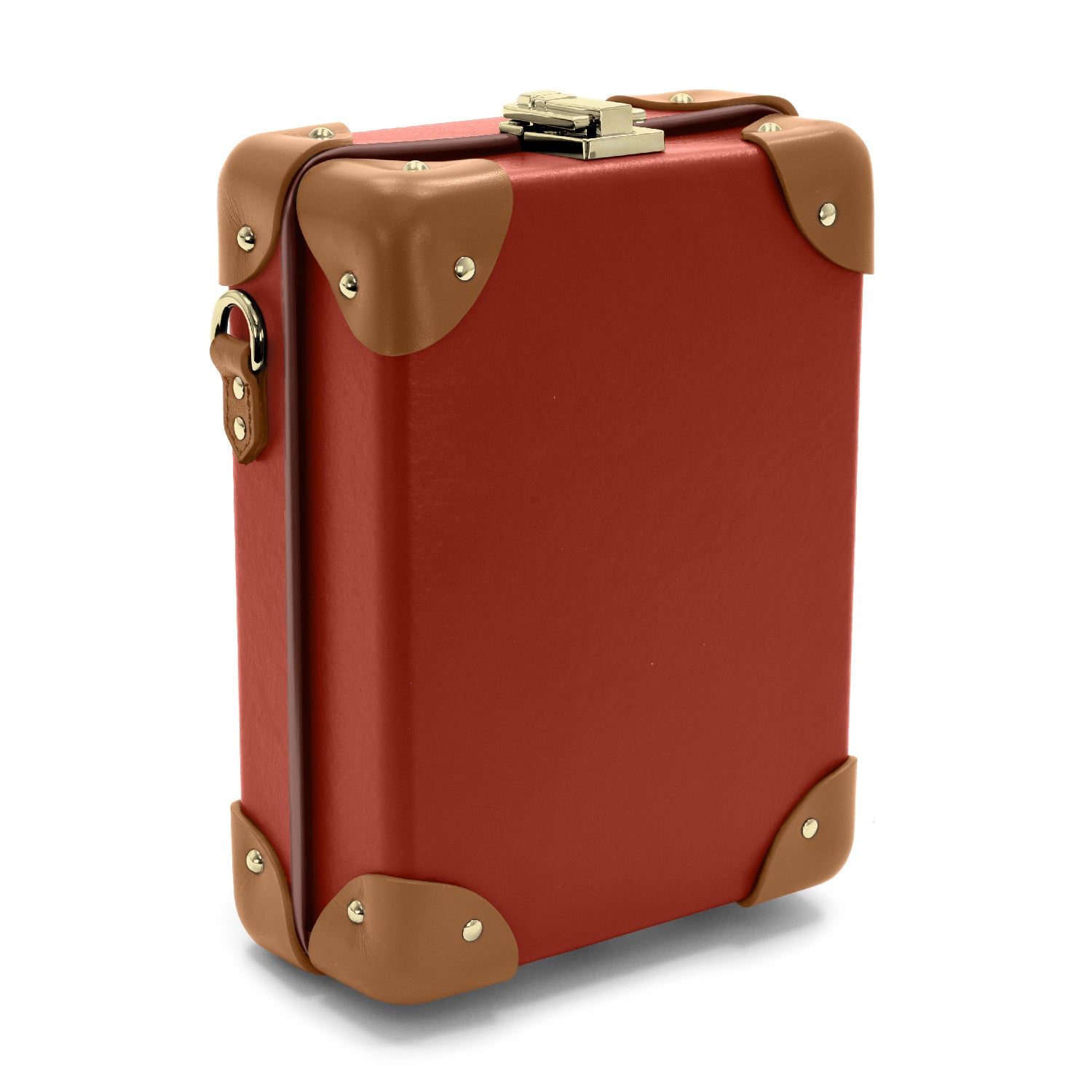 Centenary · Messenger Case | Red/Caramel - GLOBE-TROTTER