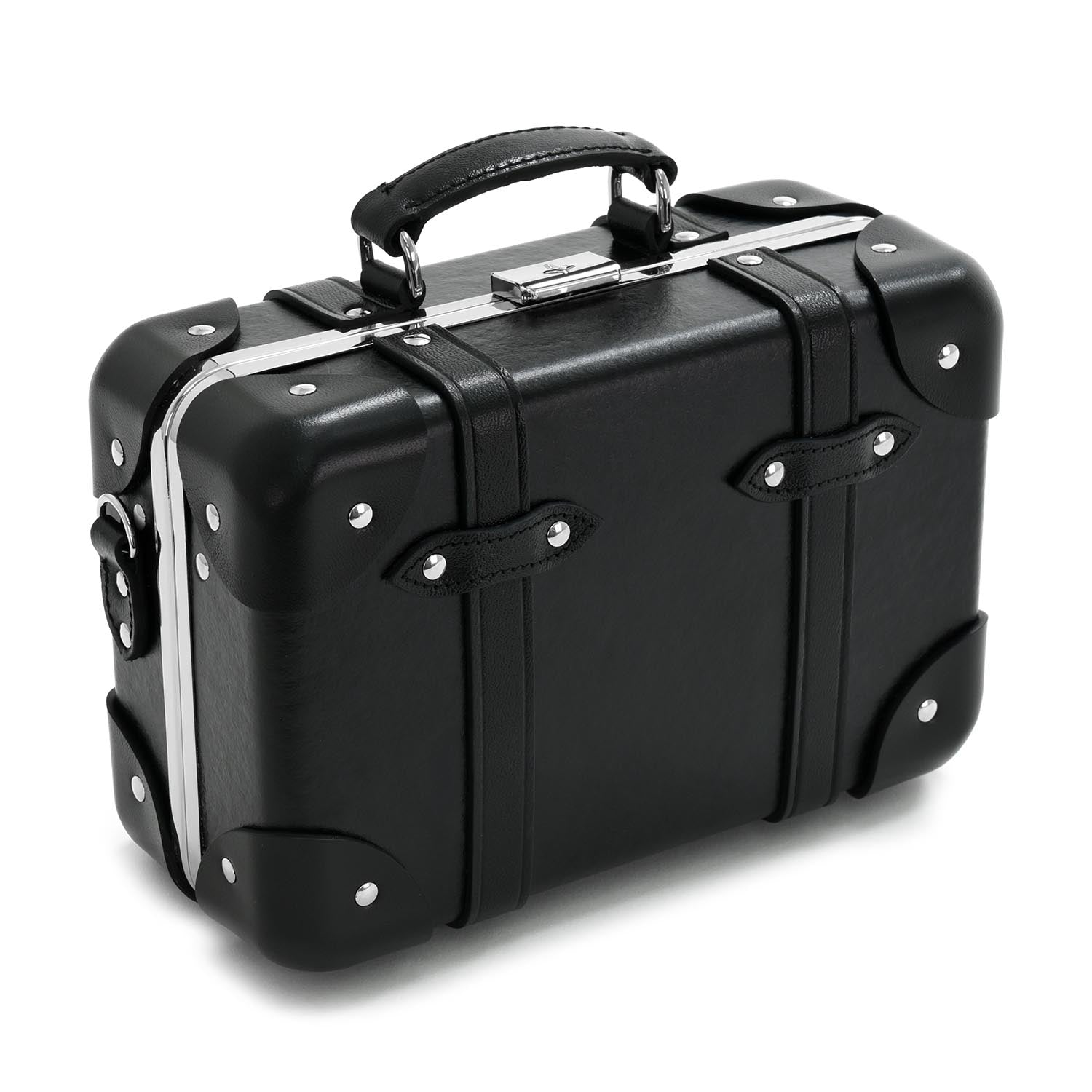 Centenary · Micro Case | Black/Black - GLOBE-TROTTER