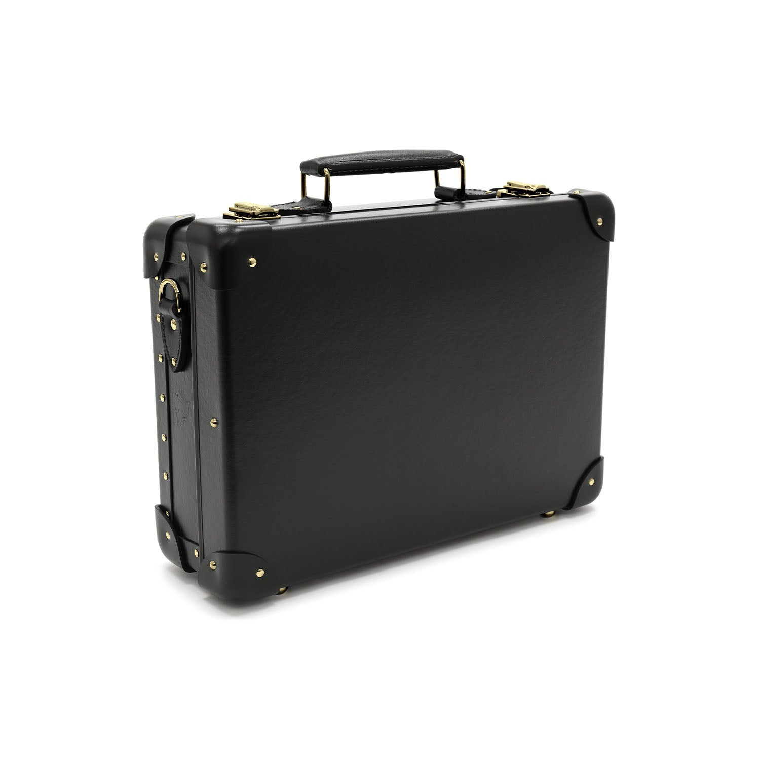 Centenary · Small Attaché | Black/Black/Gold - GLOBE-TROTTER