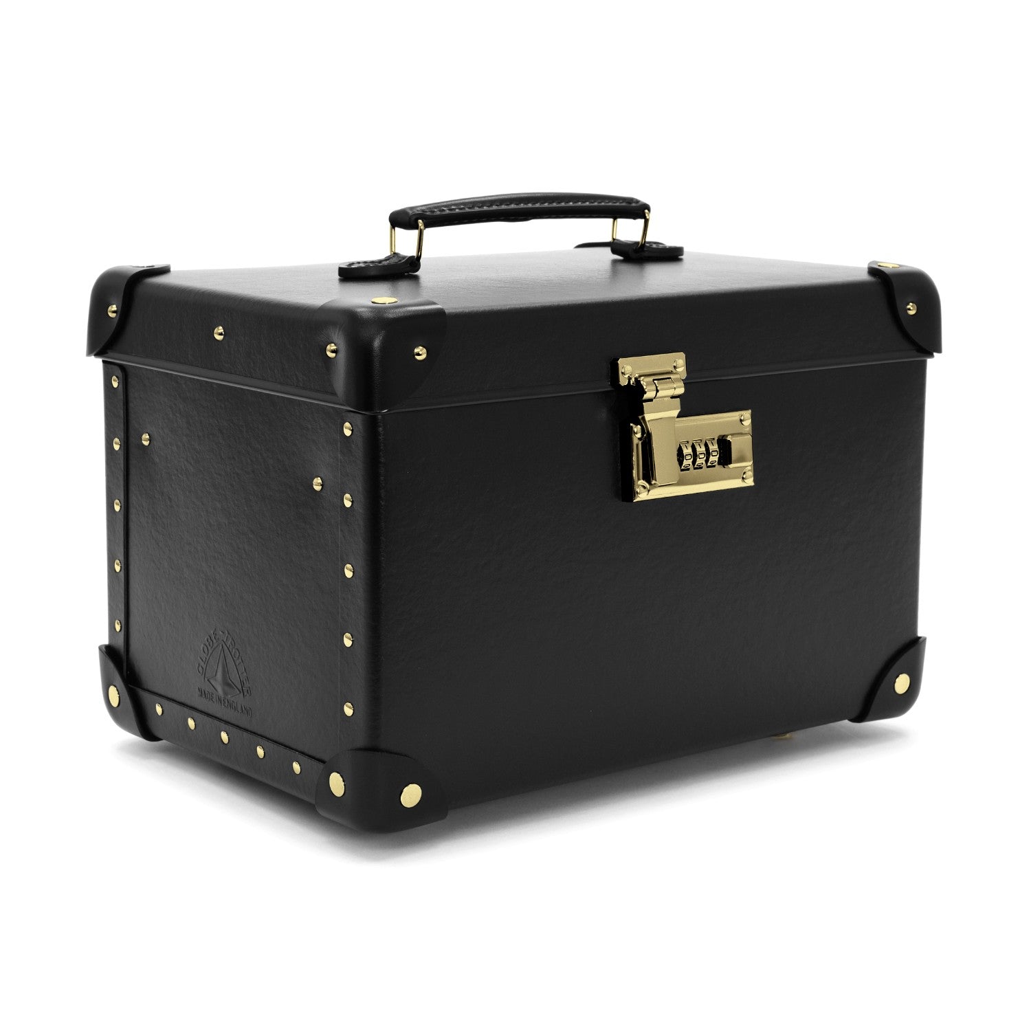 Centenary · Vanity Case | Black/Black/Gold - GLOBE-TROTTER