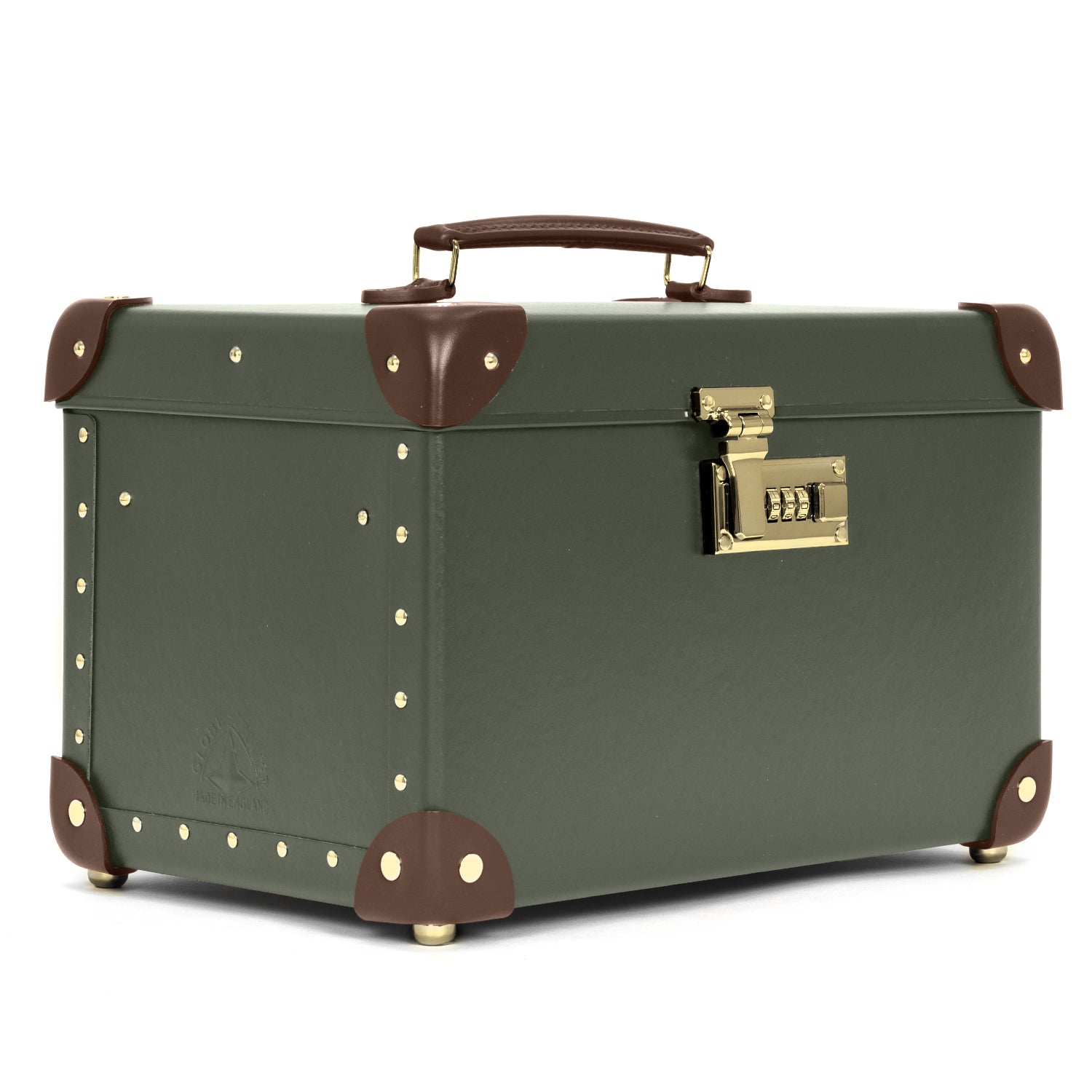 Centenary · Vanity Case | Green/Brown - GLOBE-TROTTER