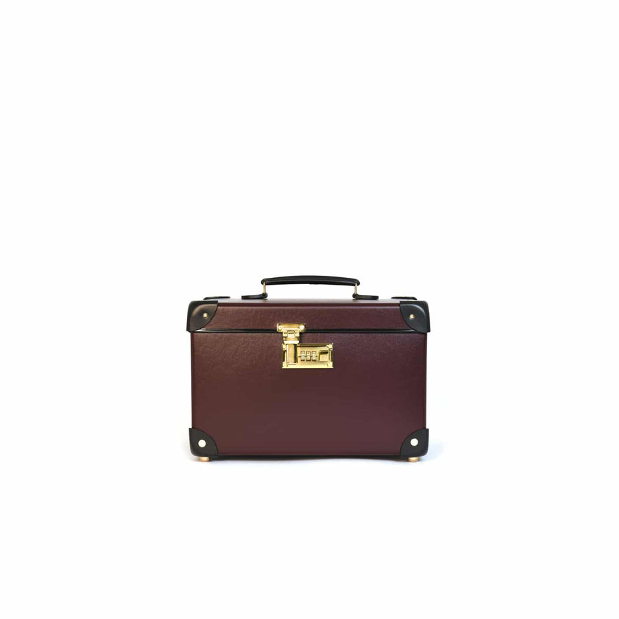 Centenary · Vanity Case | Oxblood/Black/Gold – first image