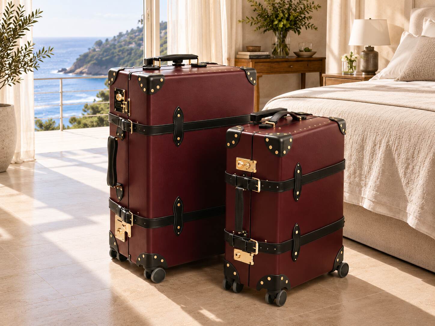 バッグ Globe Trotter Centenary 33inch ExtraDeep Centenary Luggage Collection | Globe-Trotter