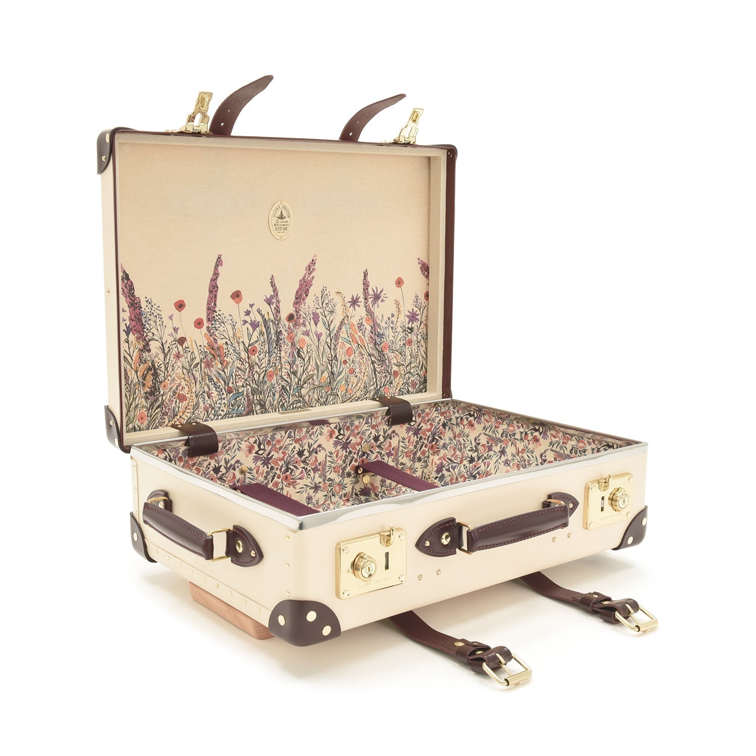 Chelsea Garden · Carry-On | Ivory/Burgundy - GLOBE-TROTTER