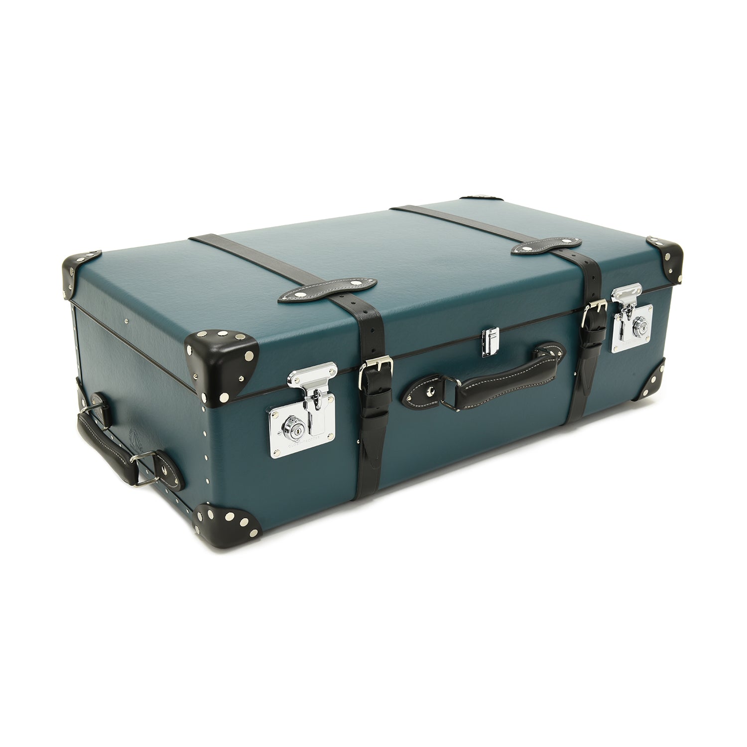 Chelsea Garden · Large Suitcase | Blue/Black - GLOBE-TROTTER