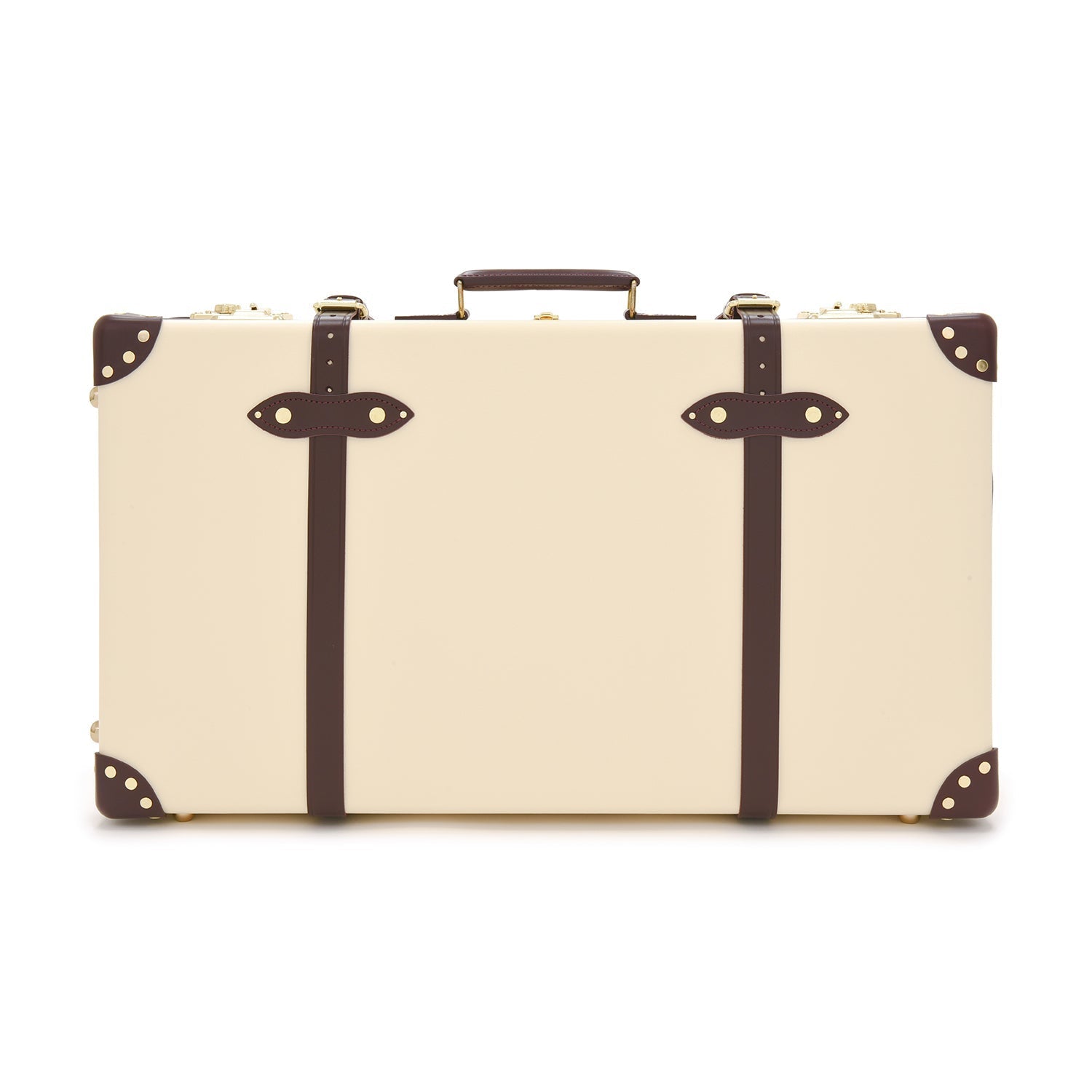 Chelsea Garden · Large Suitcase | Ivory/Burgundy - GLOBE-TROTTER