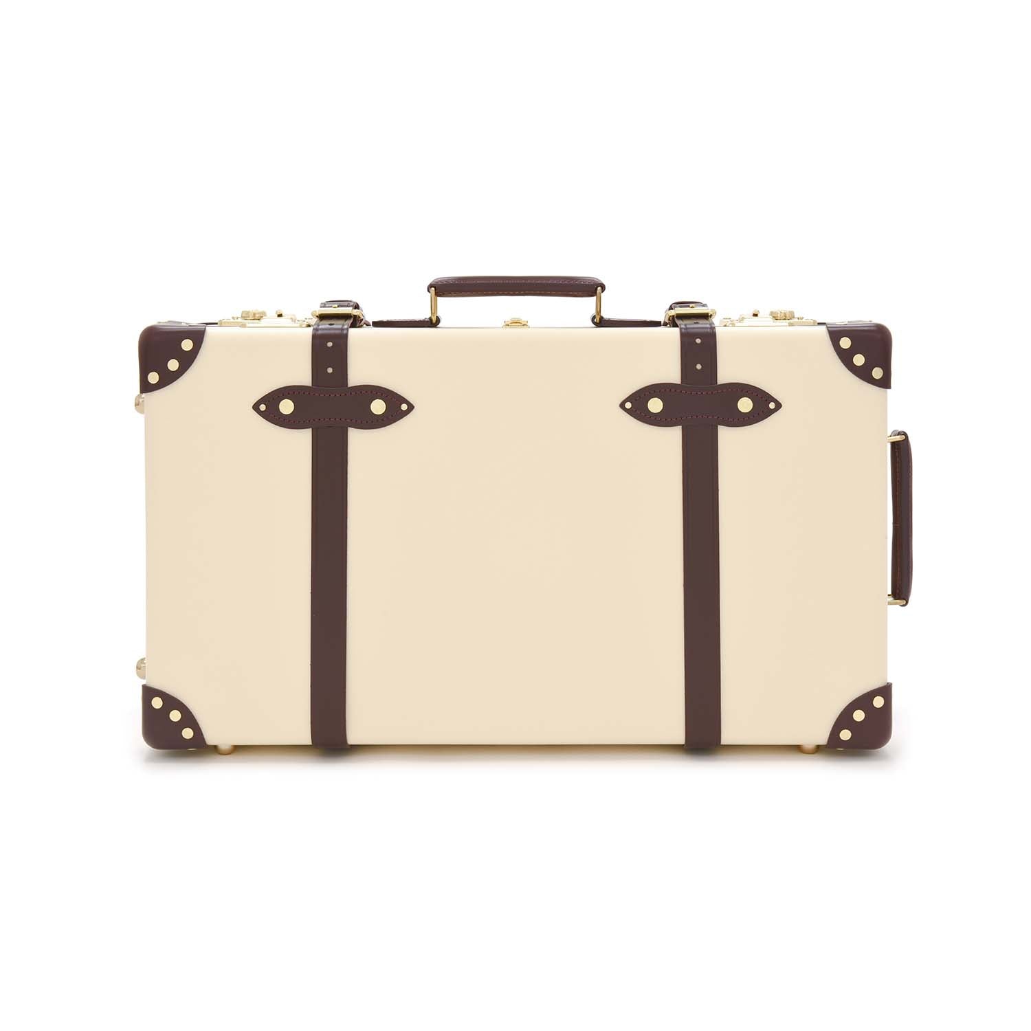 Chelsea Garden · Medium Check-In | Ivory/Burgundy - GLOBE-TROTTER