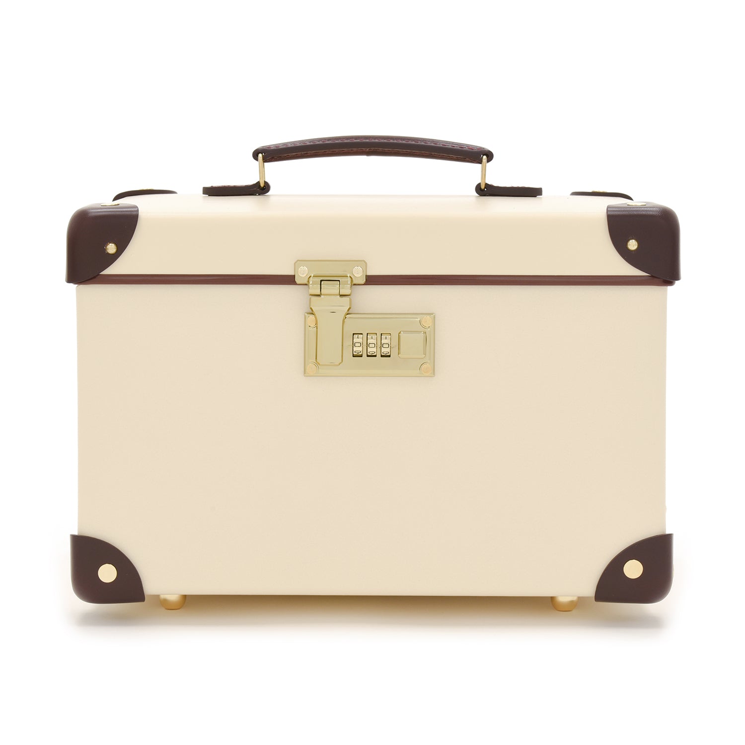 Chelsea Garden · Vanity Case | Ivory/Burgundy - GLOBE-TROTTER