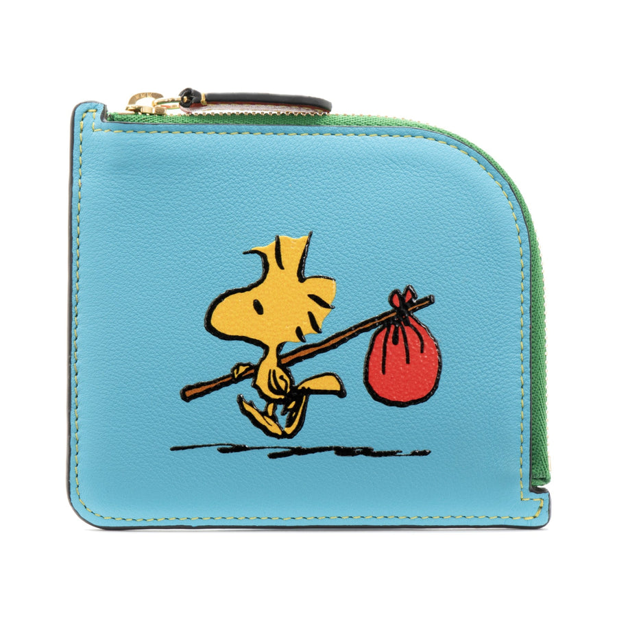 Peanuts · Coin Pouch | Sky Blue/Green – first image