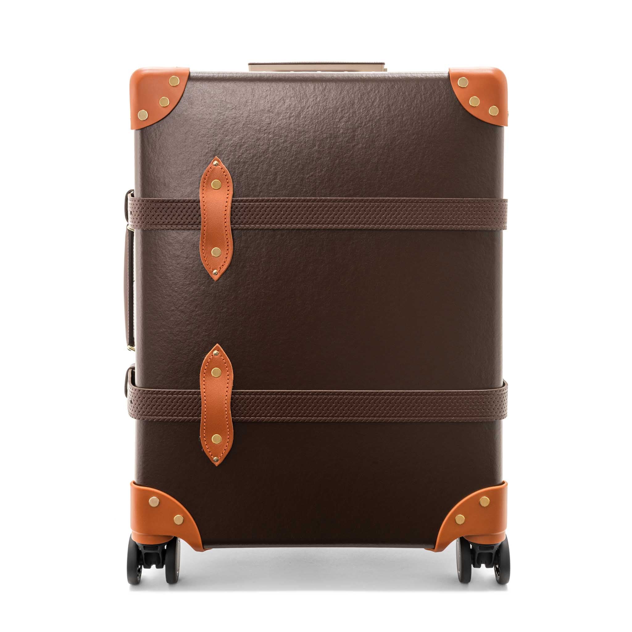 Cotswolds · Carry-On - 4 Wheels | Coffee Brown/Orange/Brass