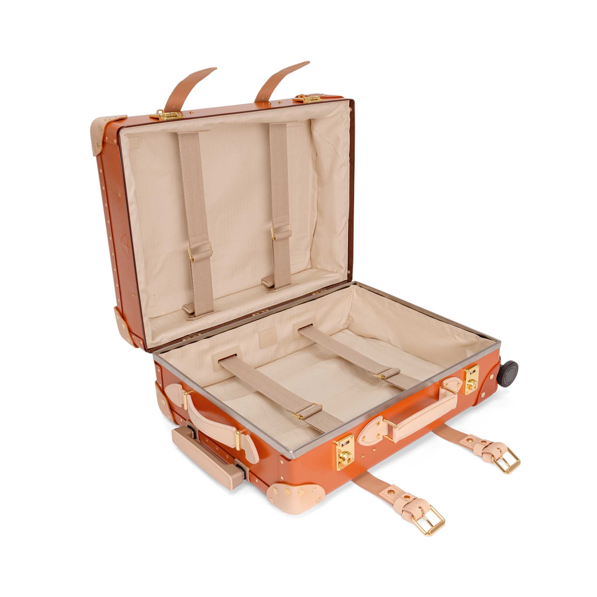 Cotswolds · Carry-On - 4 Wheels | Orange/Natural/Brass