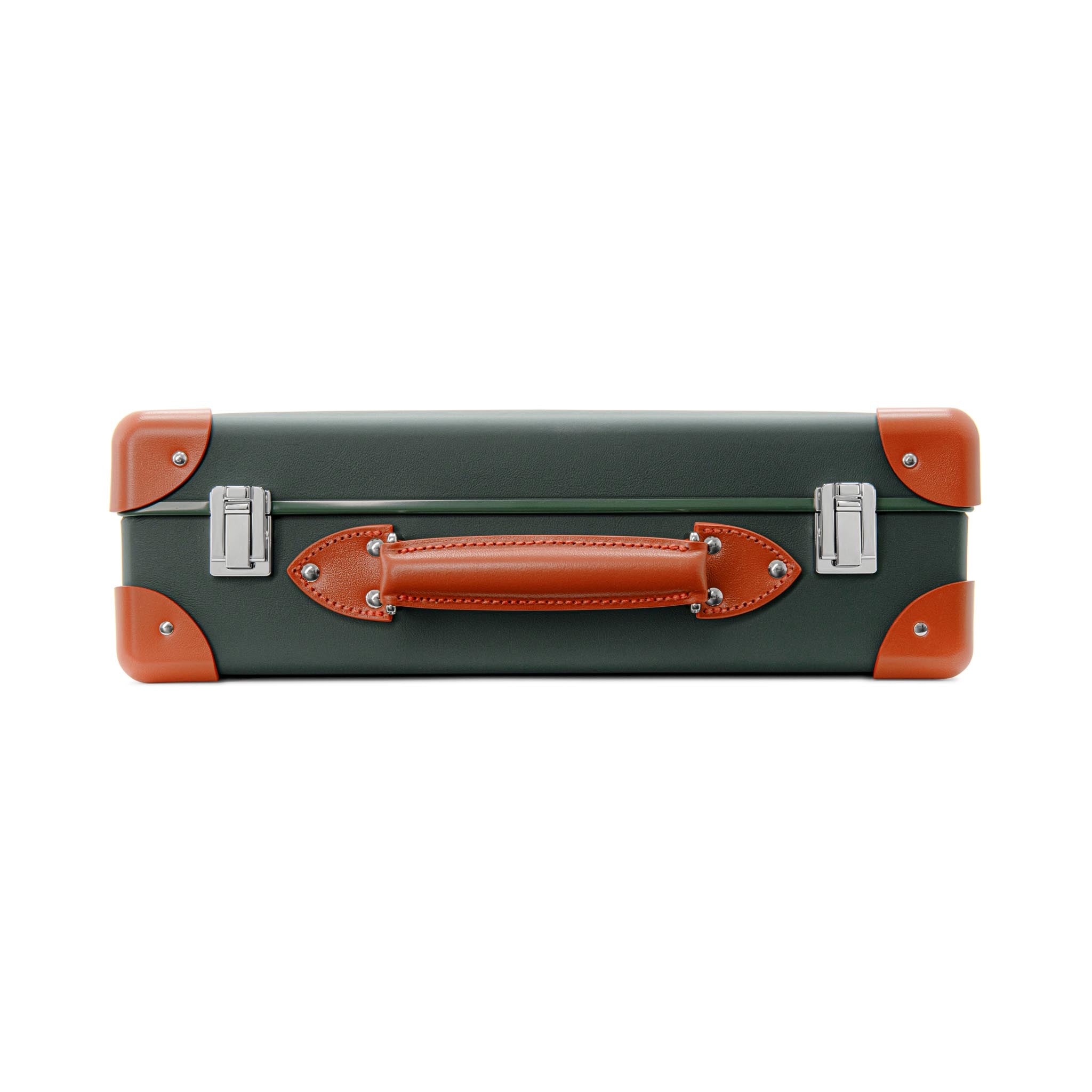 Crafted · Small Attaché | Leaf/Orange/Chrome