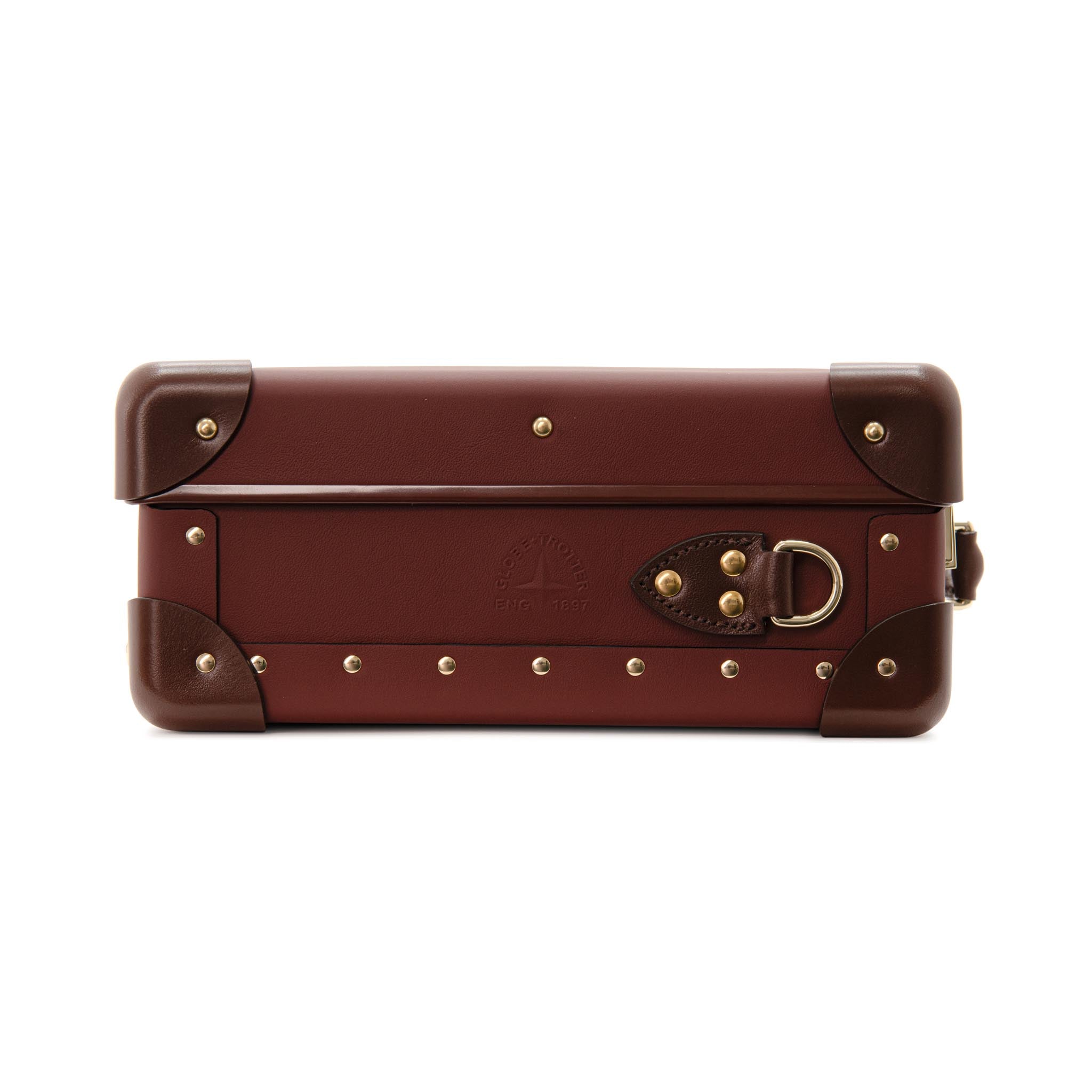 Crafted · Small Attaché | Sherry Red/Brown/Gold