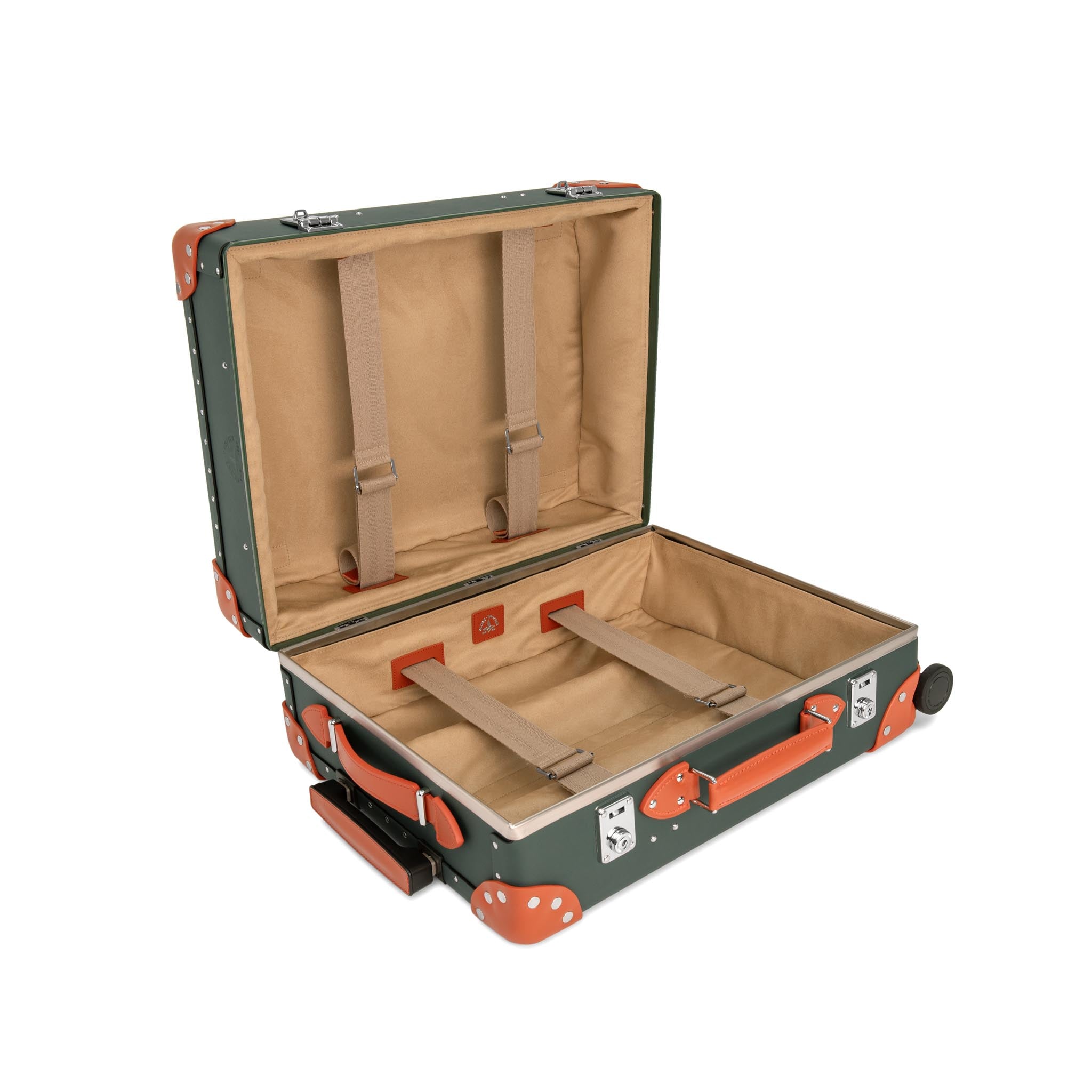 Crafted · Carry-On - 4 Wheels | Leaf/Orange/Chrome