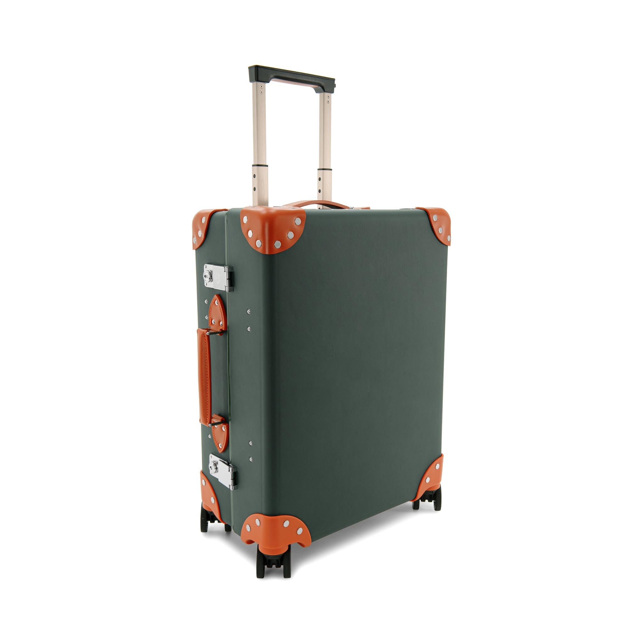 Crafted · Carry-On - 4 Wheels | Leaf/Orange/Chrome