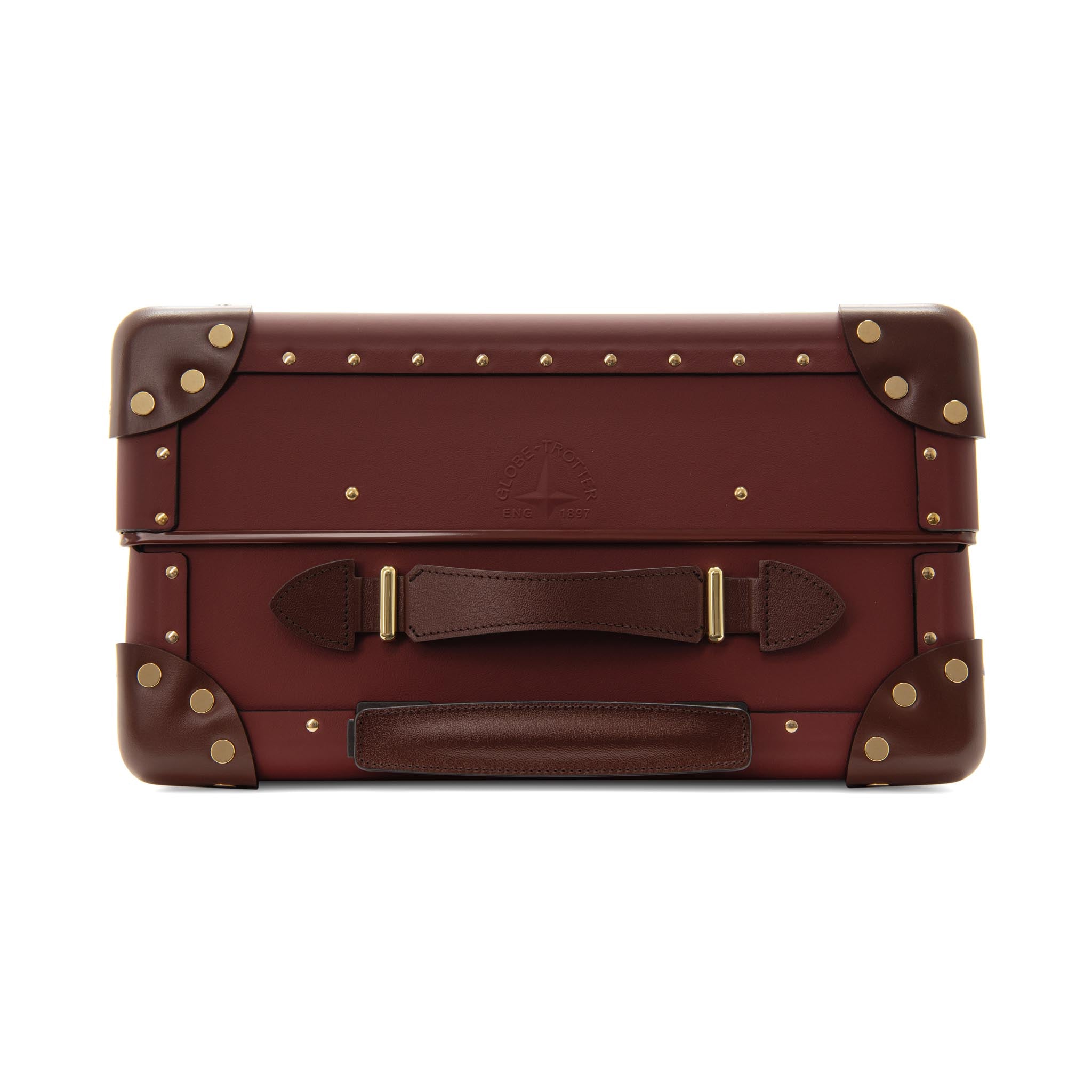 Crafted · Carry-On - 4 Wheels | Sherry Red/Brown/Gold