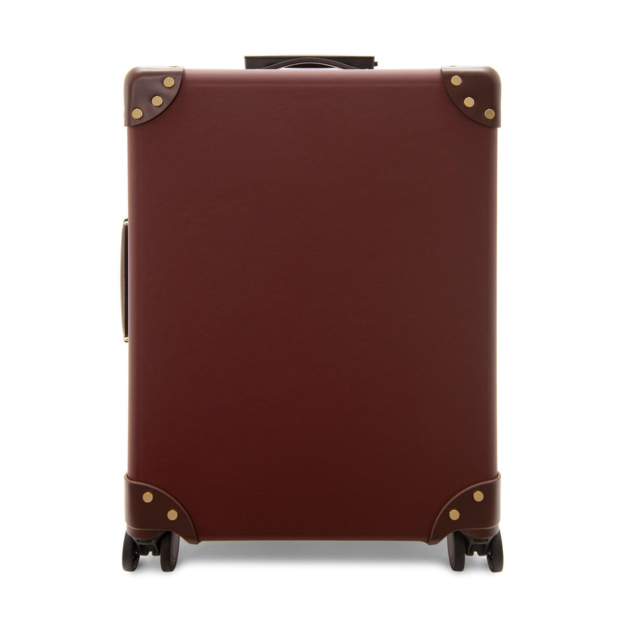 Crafted · Carry-On - 4 Wheels | Sherry Red/Brown/Gold – first image