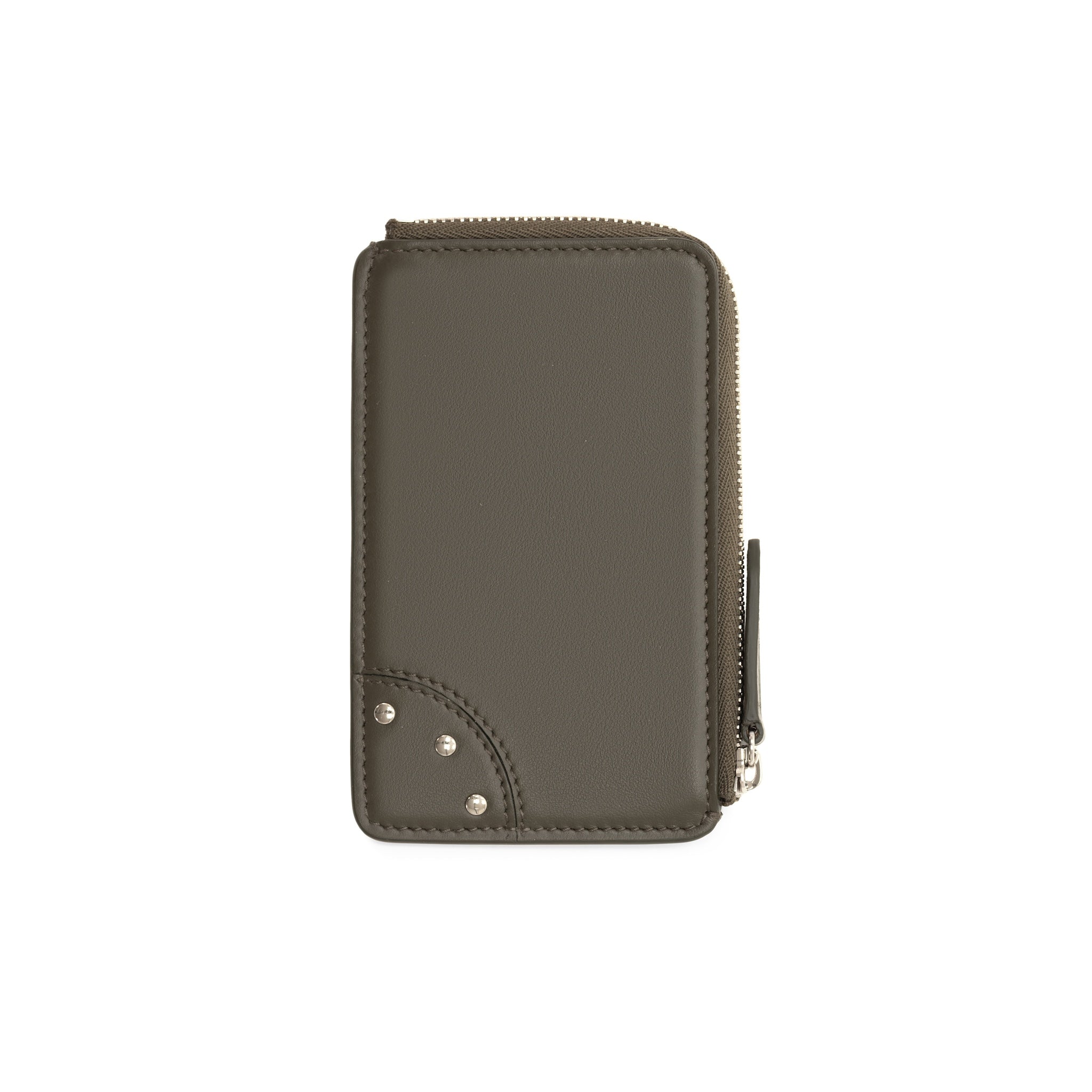 Metropolis · Credit Card Purse | Olive/Chrome